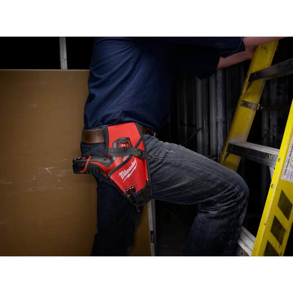 General Contractor Work Belt with Suspension Rig & 1-Pocket M12 Tool Holster