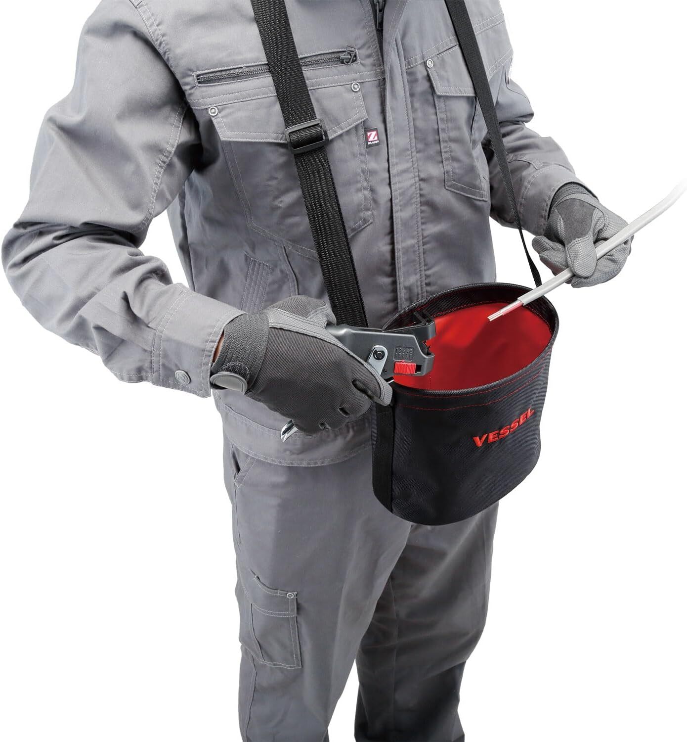 VESSEL Tool Bag TOUGH FIT BUCKET 3 size S,M,L TBK-200,300,400 China