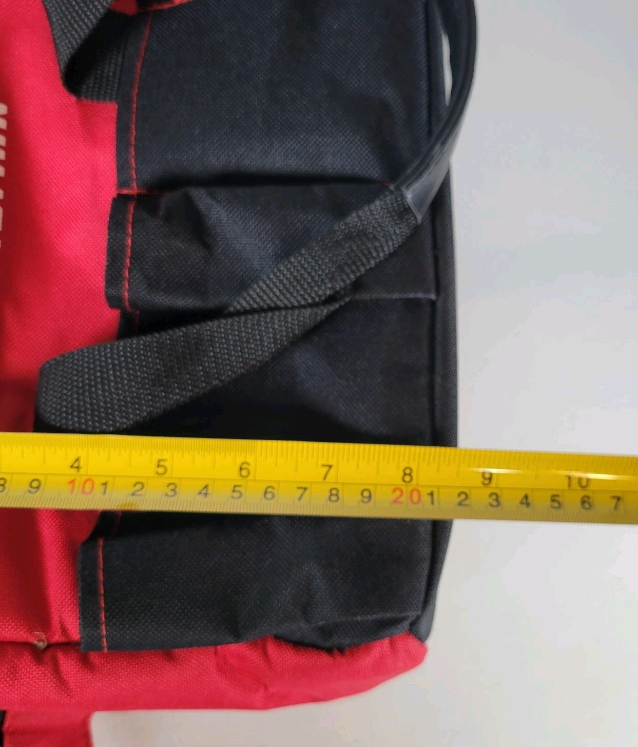 Craftsman Red Black 12″ Wrench Screwdriver Tool Set Carry Bag 1233H