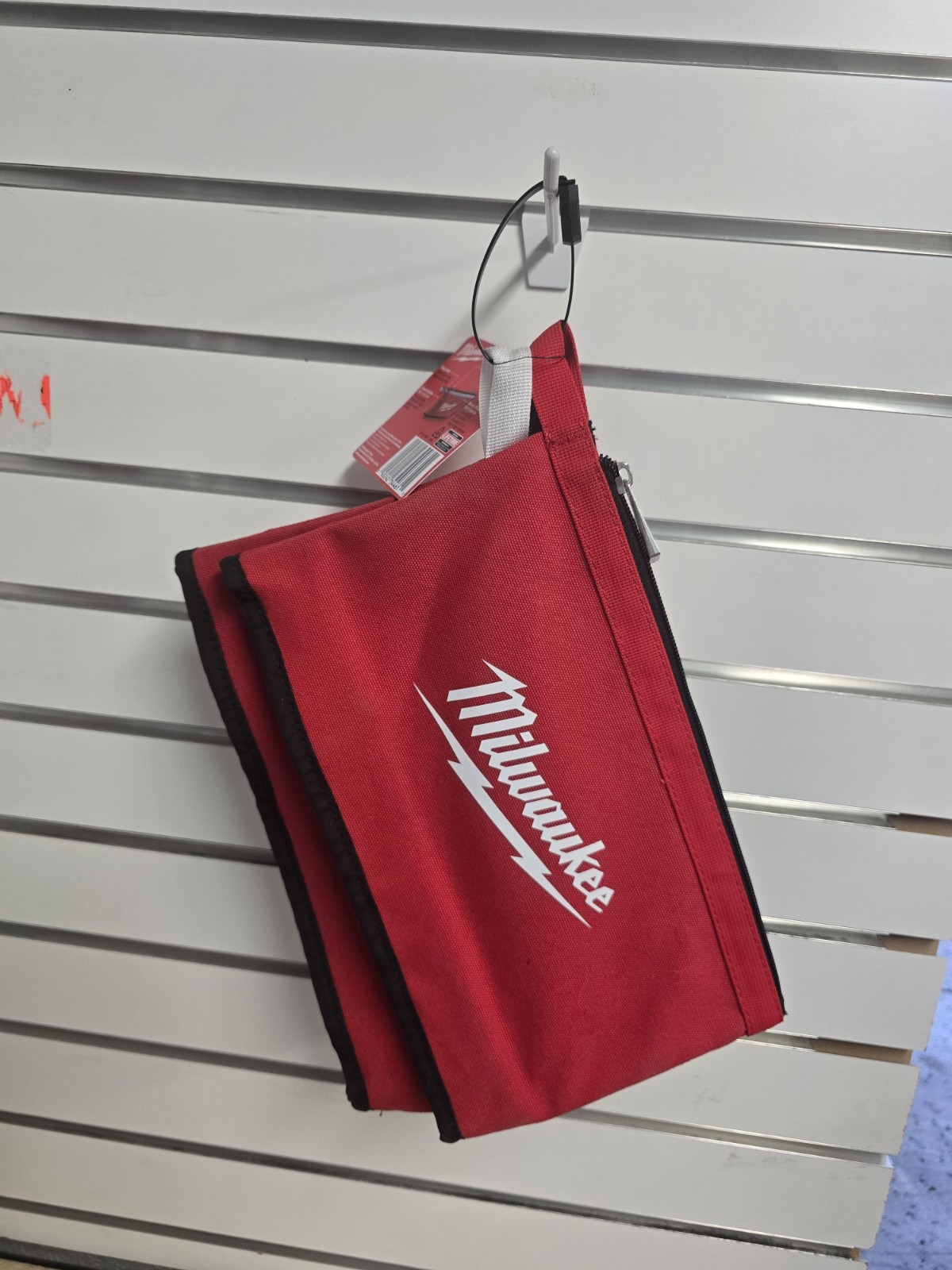 Milwaukee Zipper Tool Bag 12 in. Breathable Canvas Multi-Color (3-Pack)