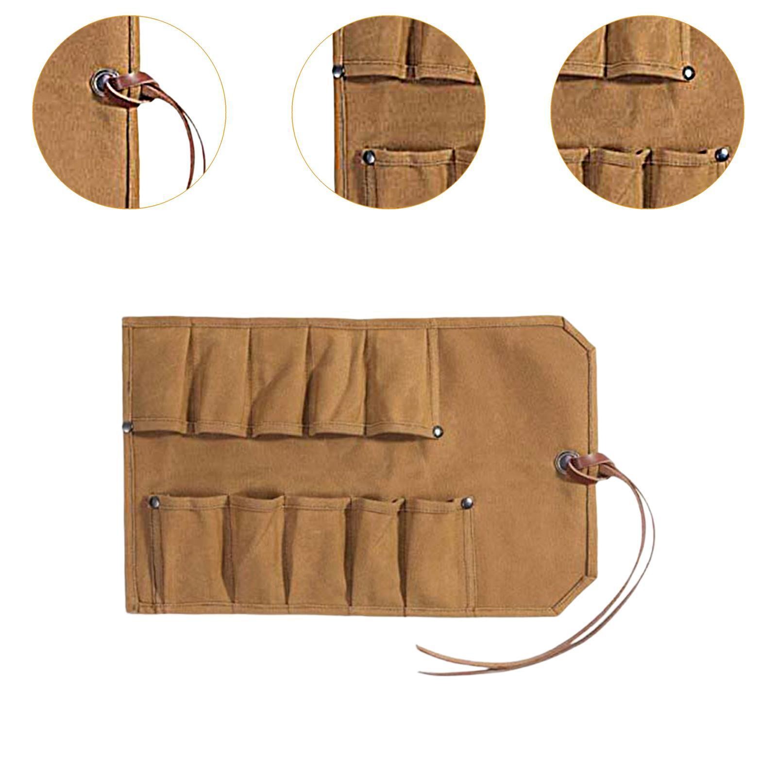 Roll-up Tool Bag, Practical Tool Bag for Maintenance of Craftsmen And Carpenters