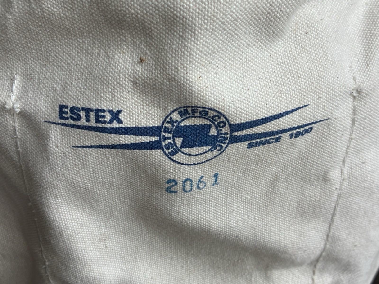 Vintage ESTEX Mfg Co tool bag / USA MADE