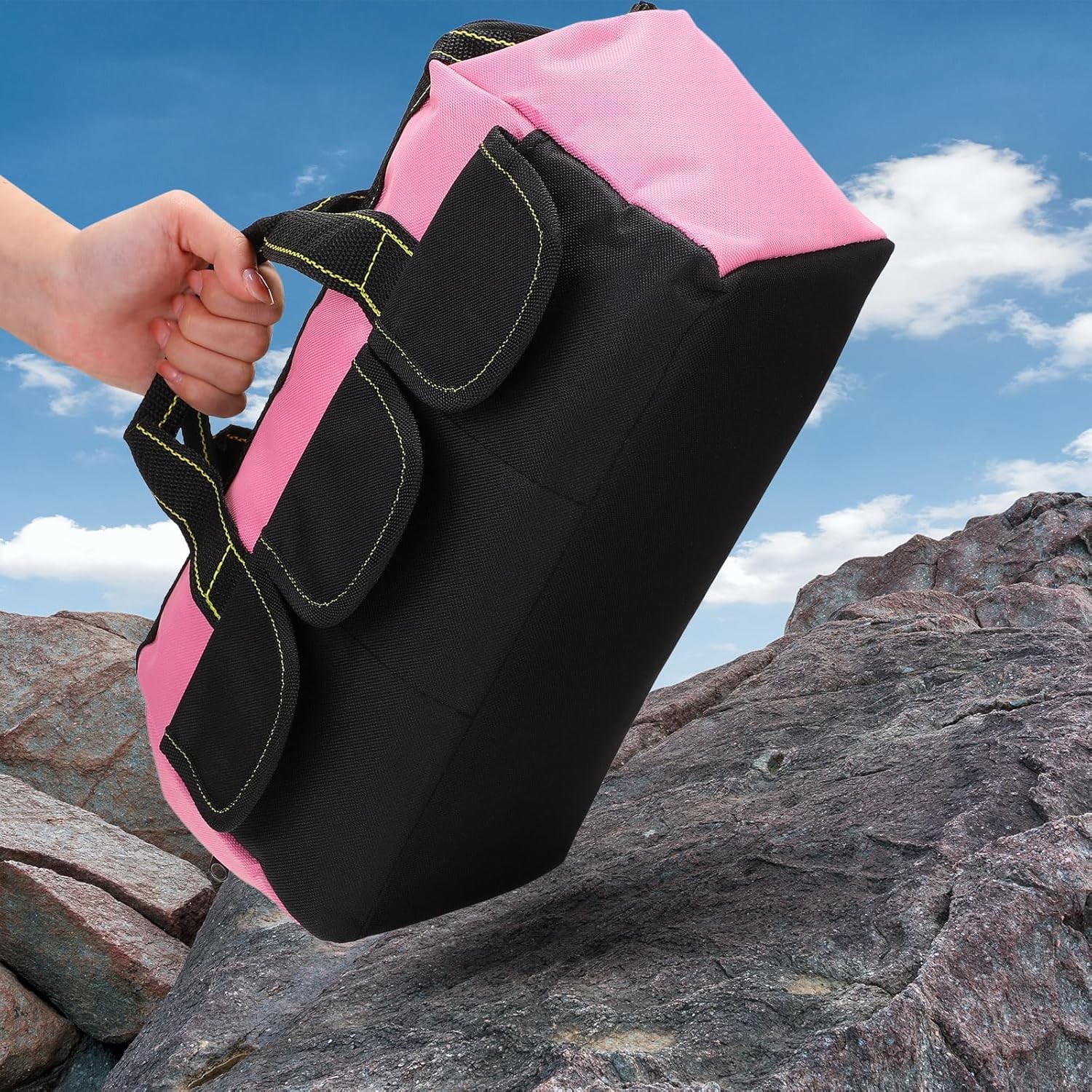3 Pack Tool Bag for Men with Waterproof Hard Bottom