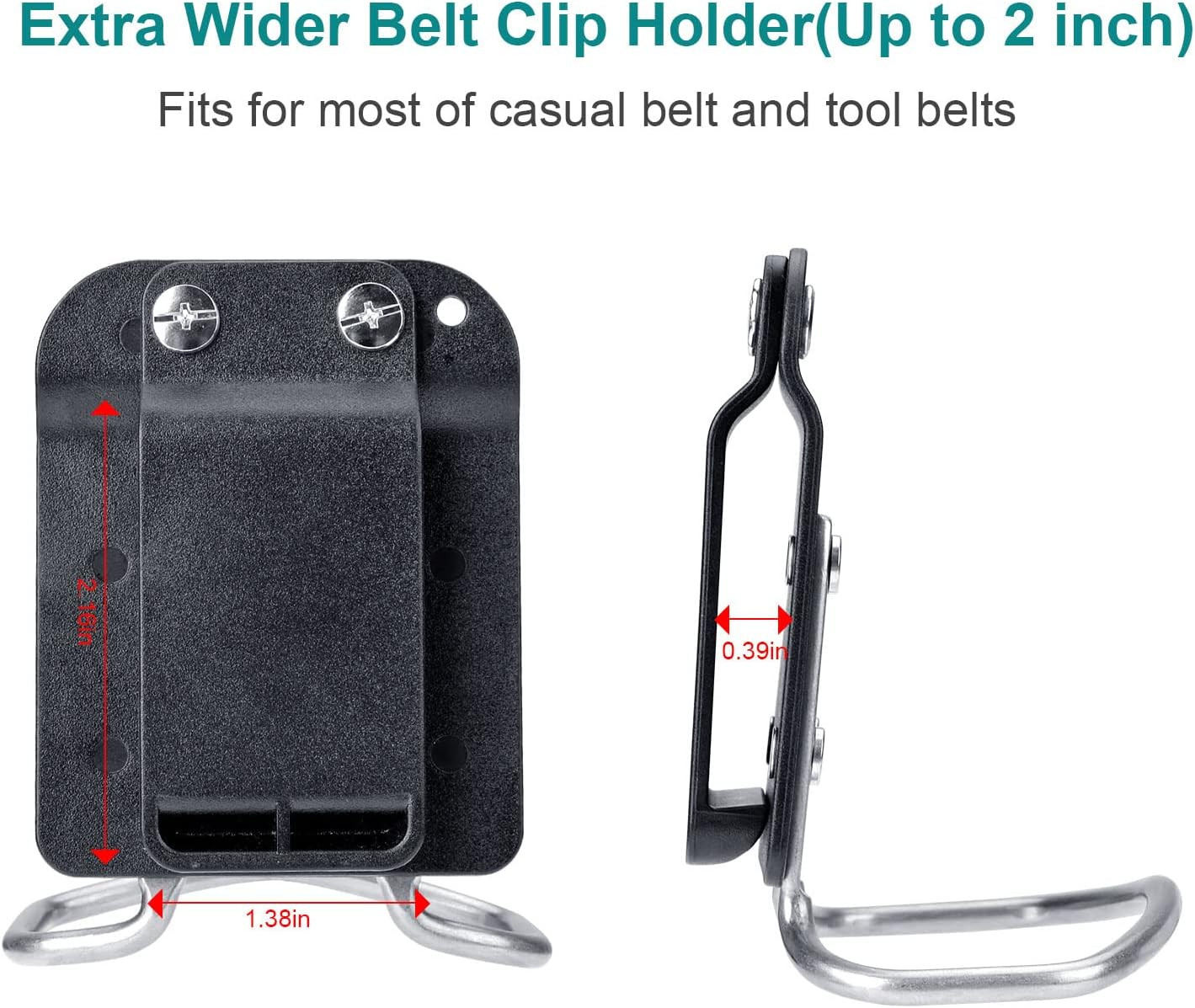 b Hammer Loop for 2″ Belt, Hammer Holder Belt Clip, Hammer Holster Clip on Rock