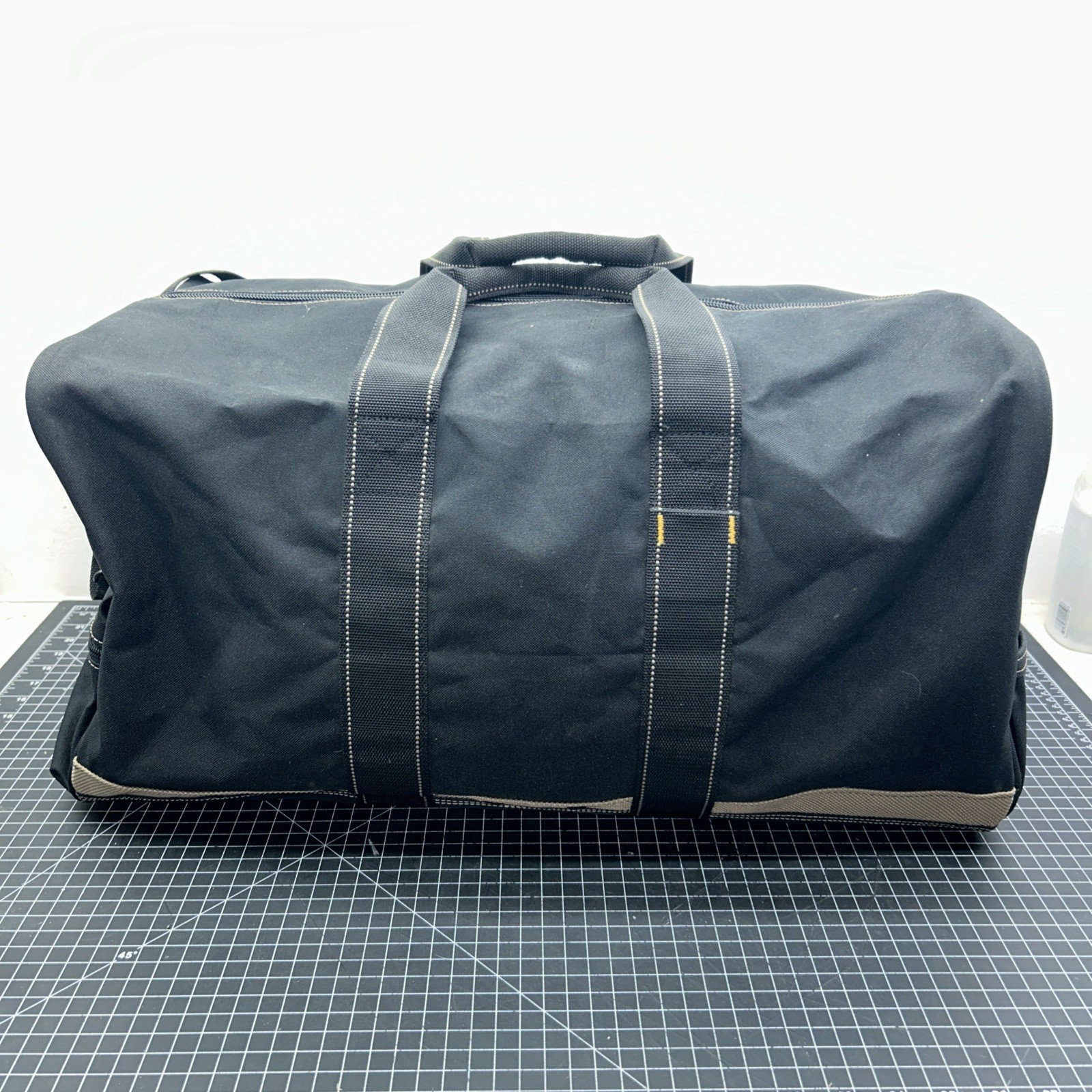 CLC Work Gear 1111 Tool Bag, Black, Polyester, 7 Pockets