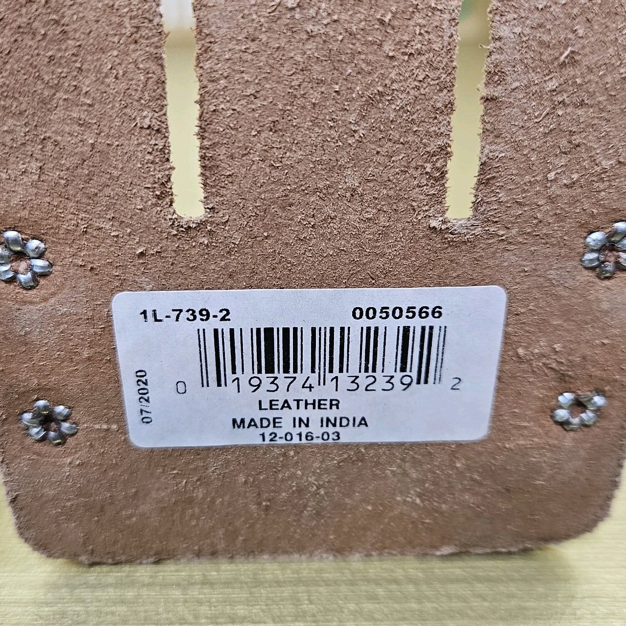 AWP 1L-739-2 Saddle Leather Hammer Belt Holder Construction Work Set of 2 New