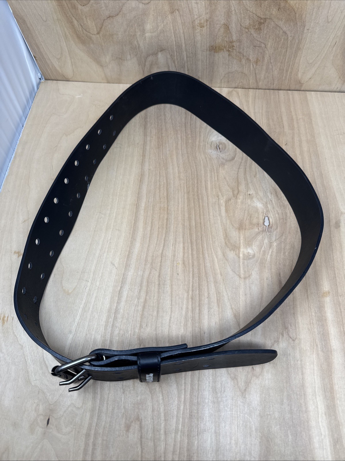 Husky 2-1/2 in. Padded Work Tool Belt Black Ranges 34-56