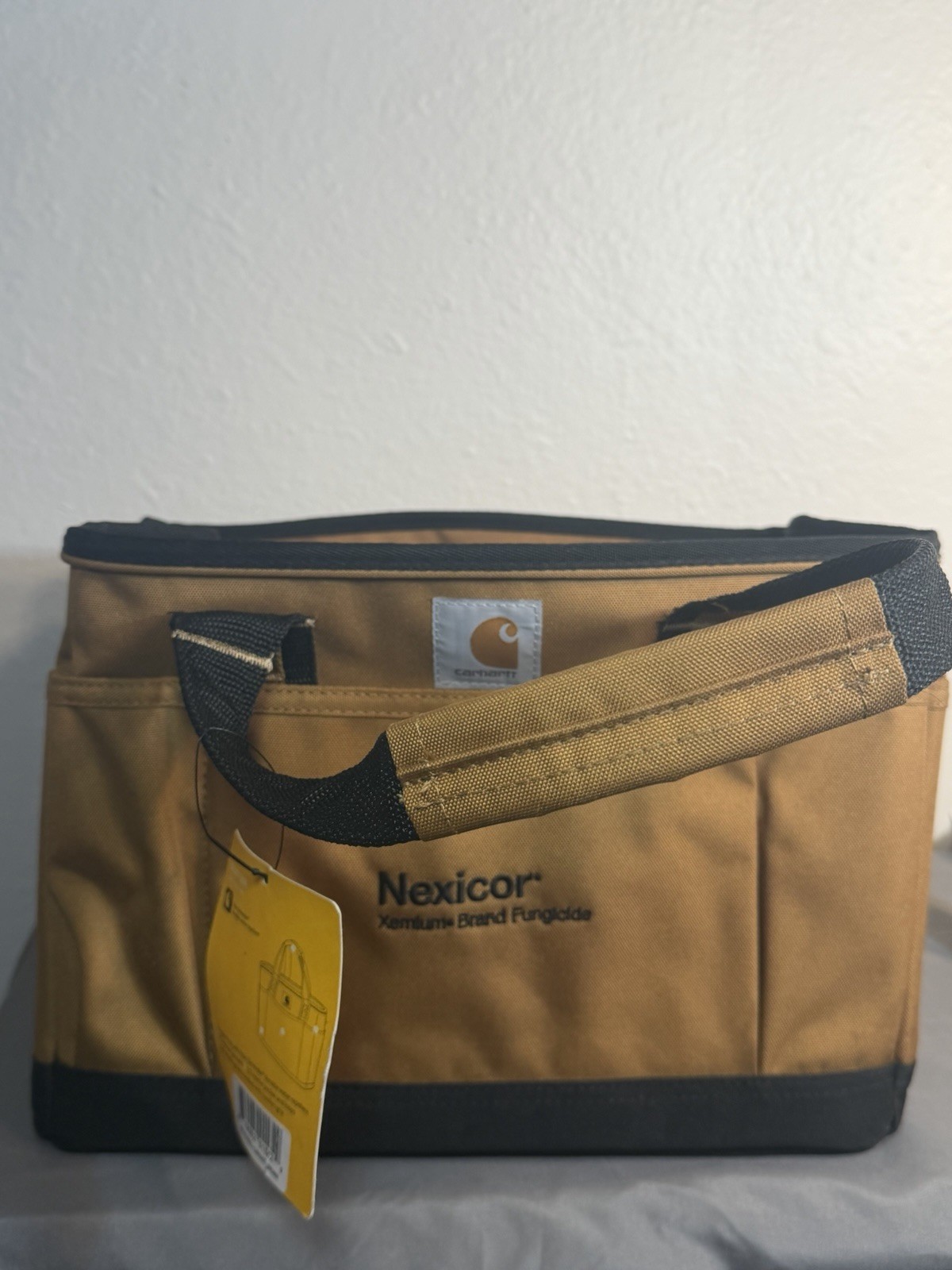 Carhartt 14 Inch Heavyweight Tool Bag with 25 Pockets Brown – NEW