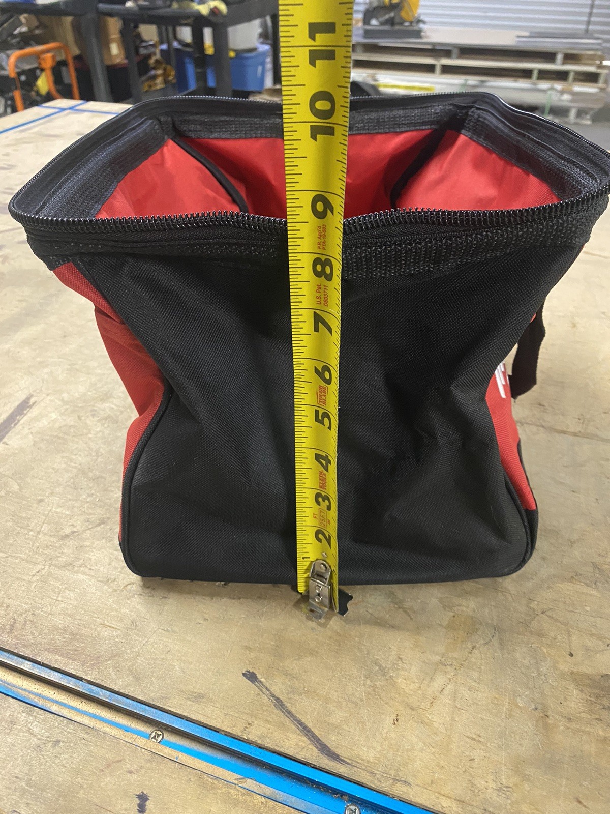 Milwaukee Canvas Tool Bag Fuel M12 13″L x 9″W x 10″H Heavy Duty Contractors