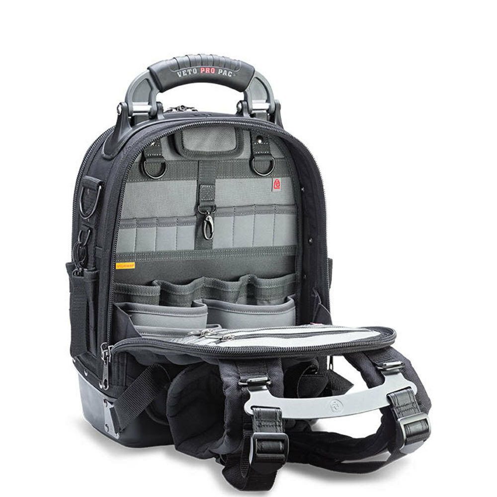 Veto Pro Pac Tech Pac MC Blackout Compact Full Featured Tool Bag