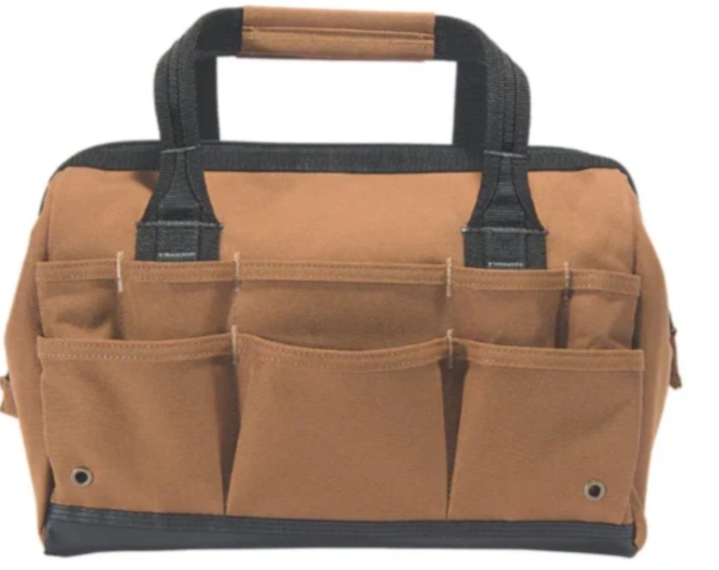 Carhartt 14 Inch Heavyweight Tool Bag with 26 Pockets, NWT