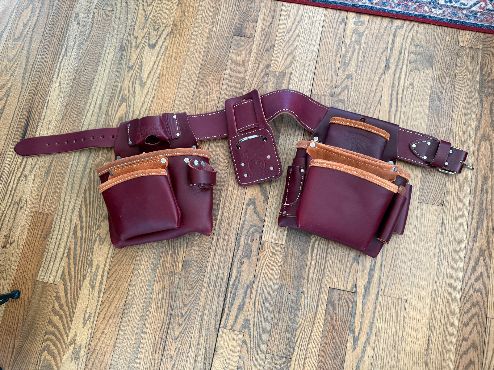 Brand New Occidental Leather 5080 Framer Set w/ Double Outer Bag Size LG
