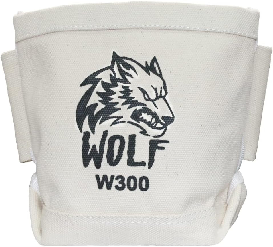 Wolf Canvas Tool Pouch, Tunnel Belt Loop, Bull Pin Loops & Bolt Bag Tote |