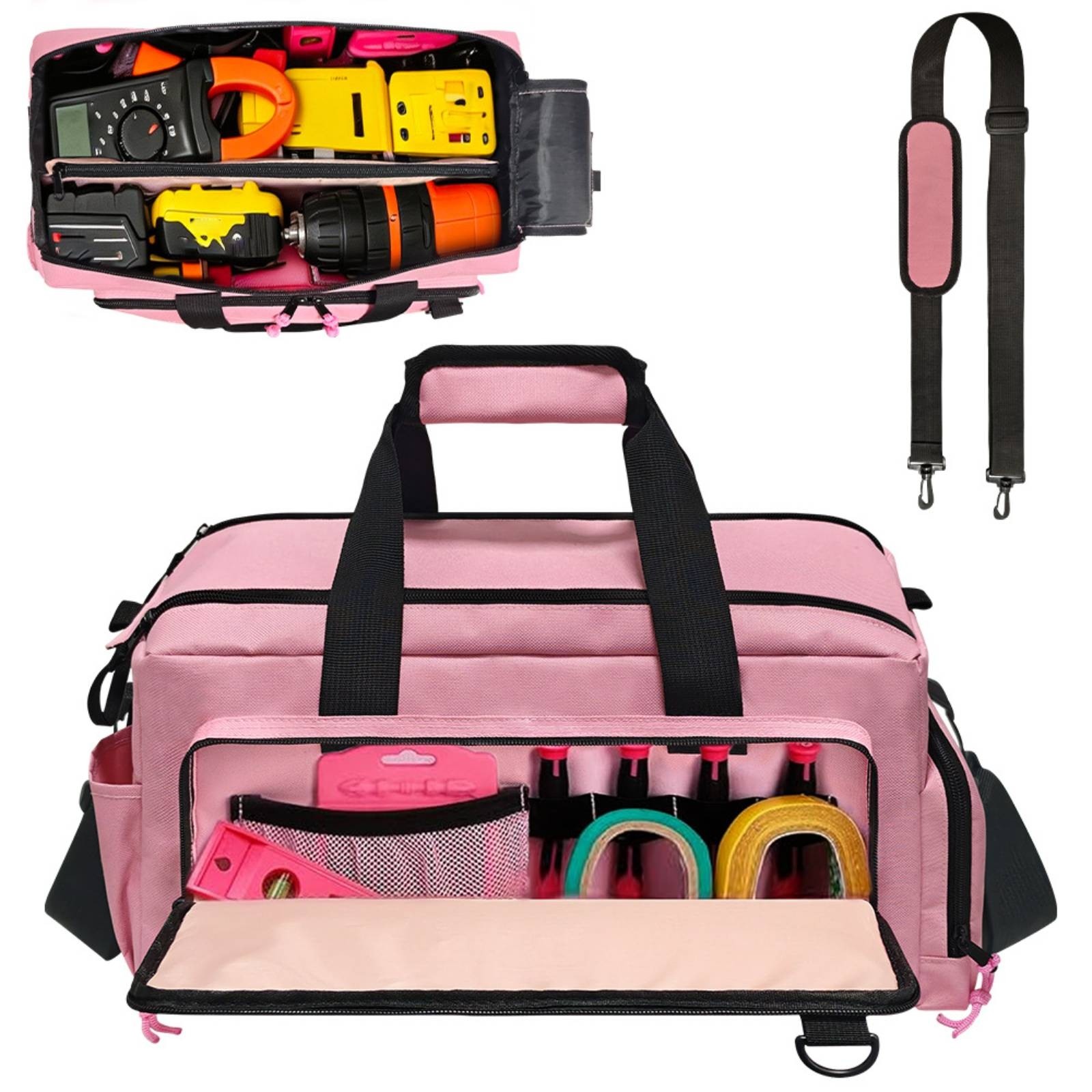 Shoulder Tool Bag Large Capacity Tool Bag Easy to Carry for Car Repair