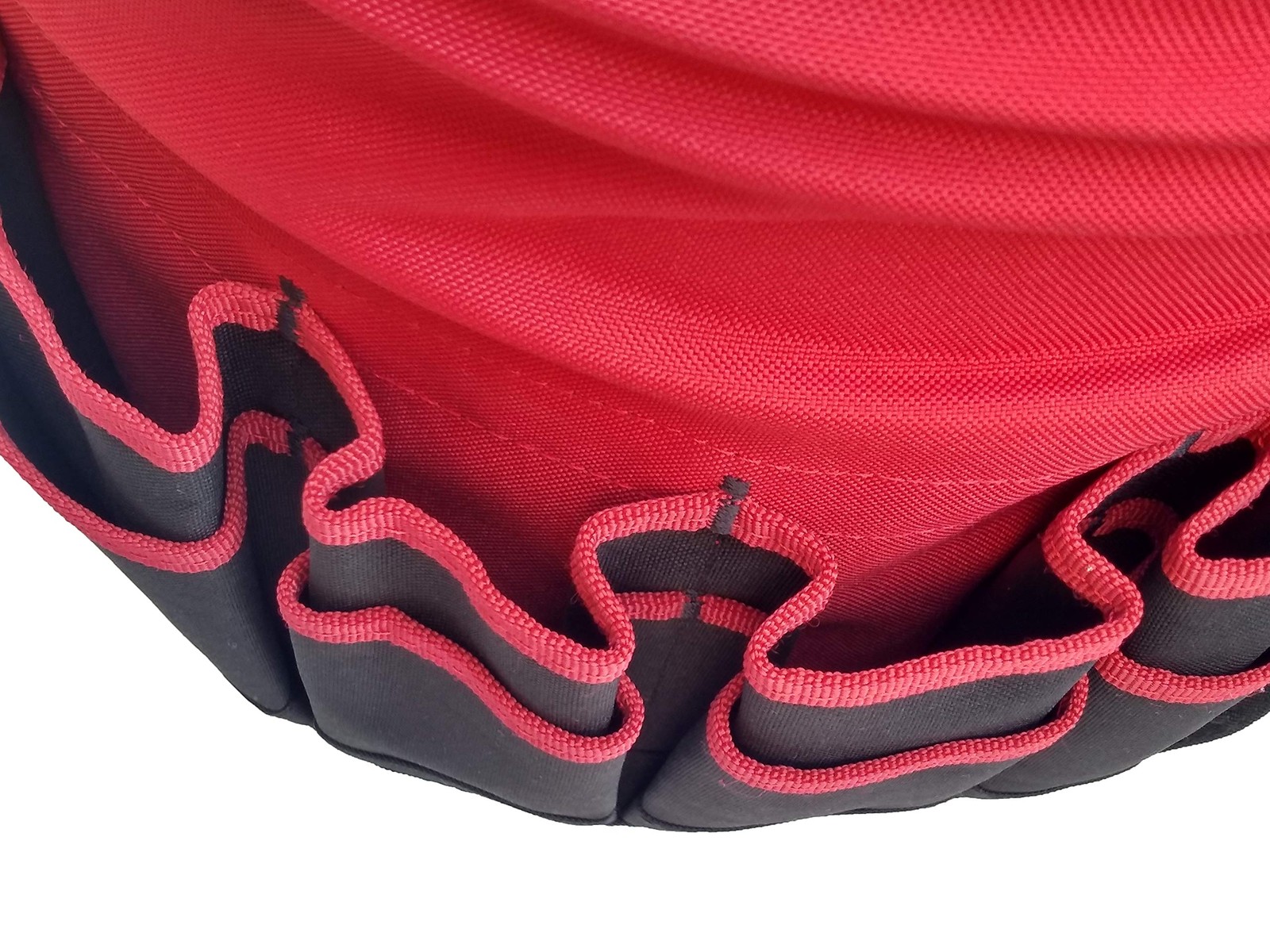 Husky Bucket Jockey Red and Black Tool Organizer Fits 5 Gallon Buckets 30 Poc…