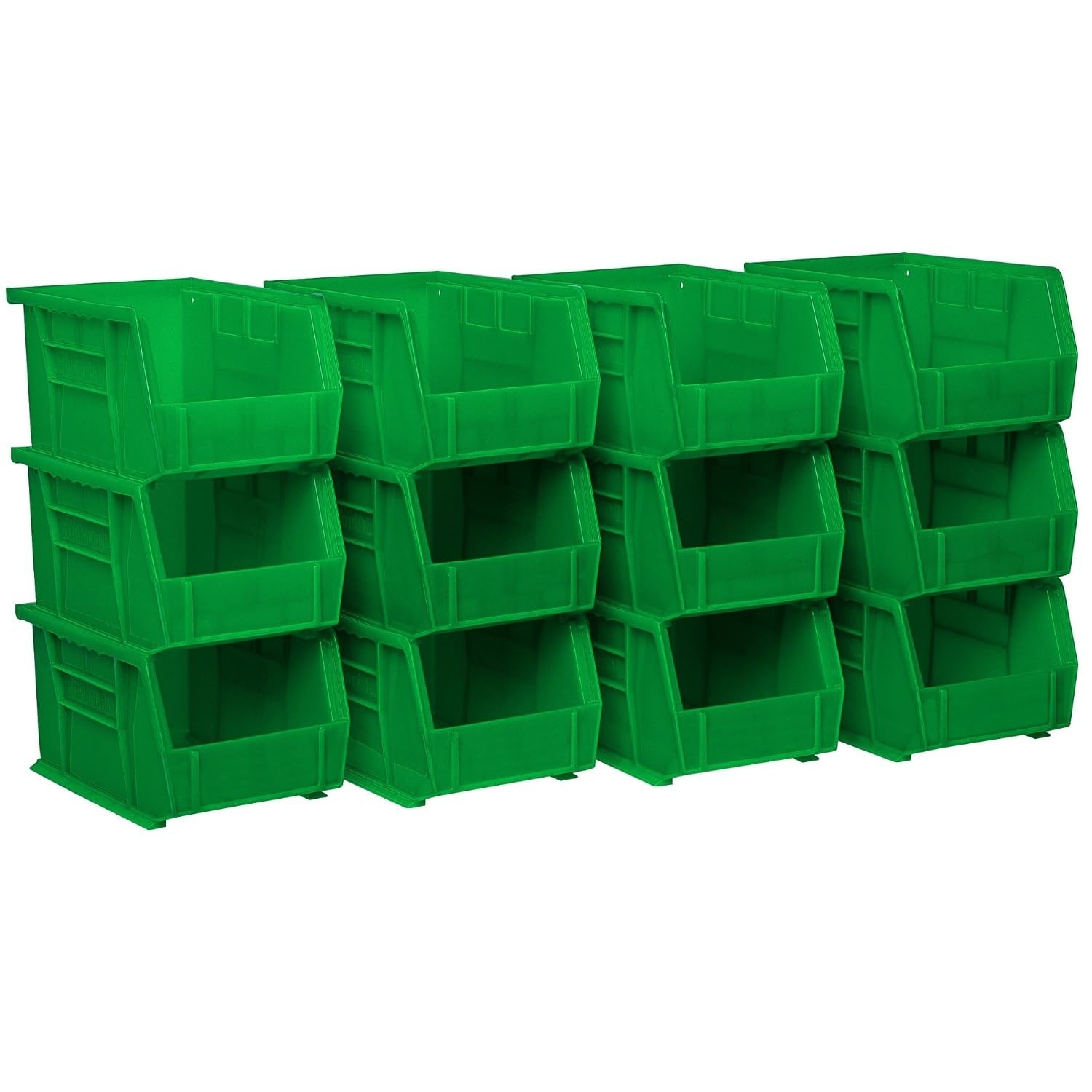 30237 Akrobins Plastic Hanging Stackable Storage Organizer Bin 9inch X 6inch X 5