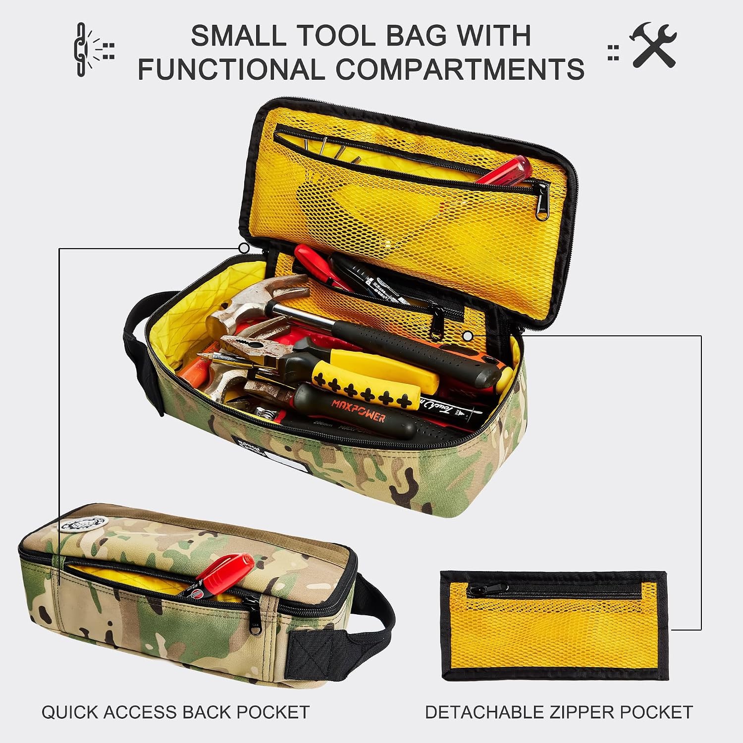 Padded Tool Case Rough Enough 12 Inch Camo