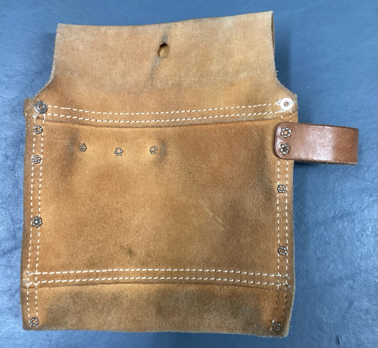 Workforce Split Leather Tool Pouch Belt for Carpenter Electrician Gear