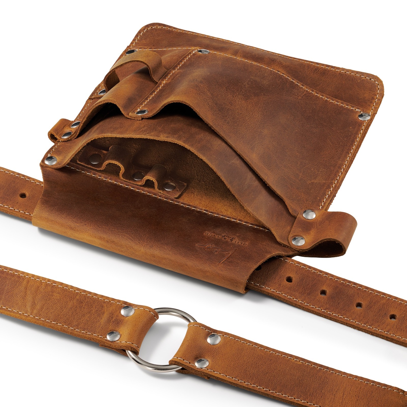 Adjustable Garden Belt — Leather Tool Belt. FLORIST tool belts. Leather belt.