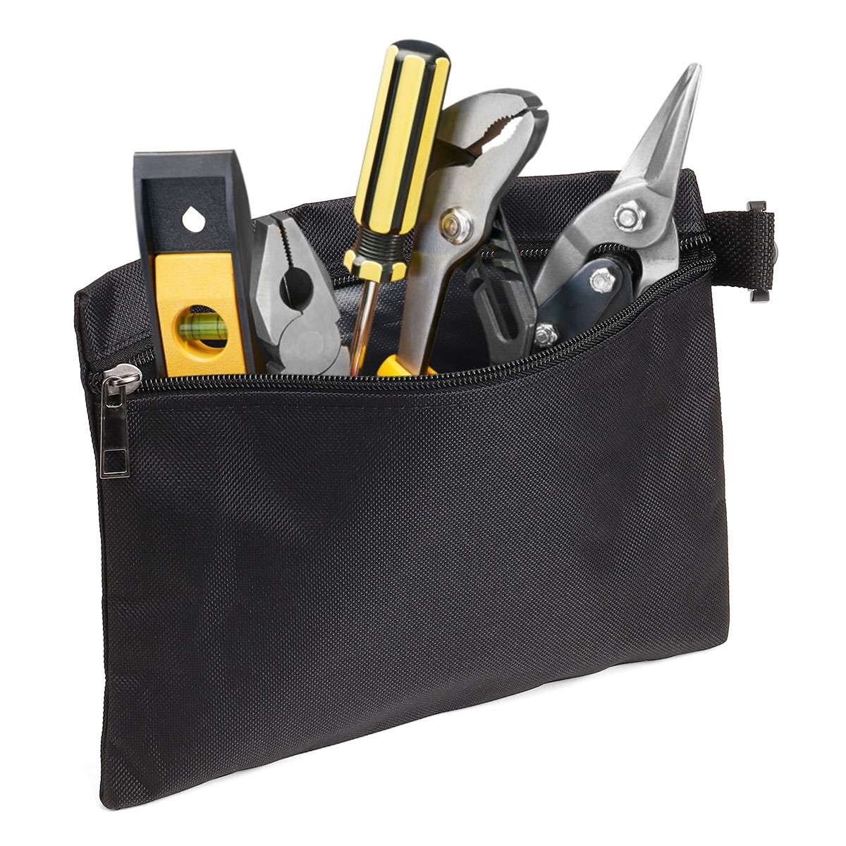 Portable Oxford Cloth Tool Storage Bag Zip Carry Case Pouch Bag Organizer Pocket