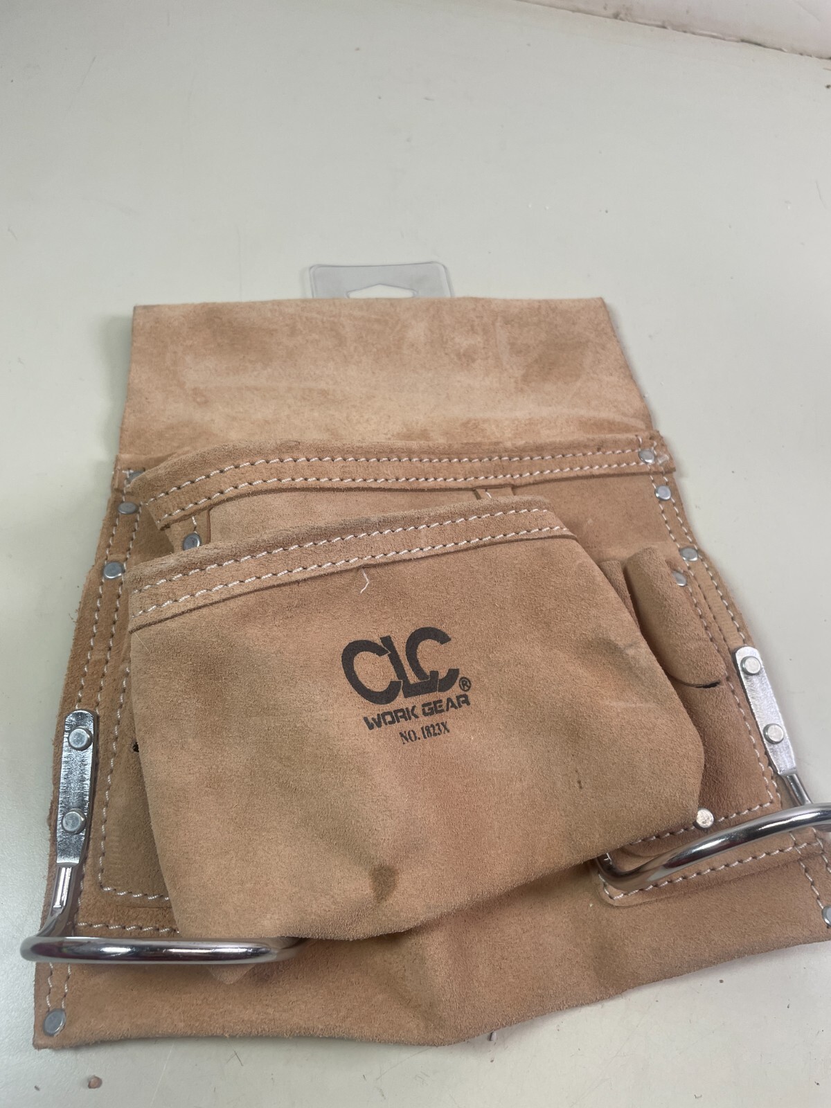 CLC Work Gear 1823X Suede Nail & Tool Bag Pouch Custom Leather Craft