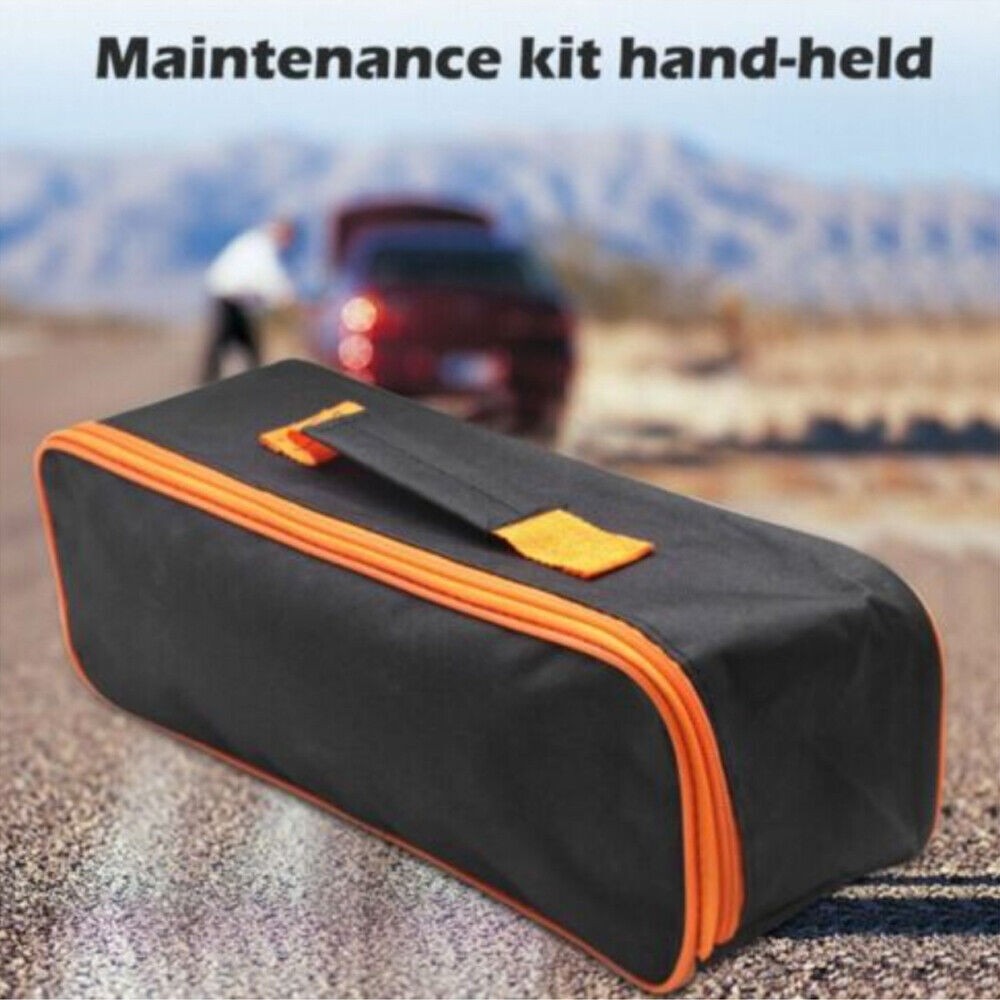 Portable Tool Wrench Roll Spanner Case Oxford Cloth Storage Bag Zip Up Pouch