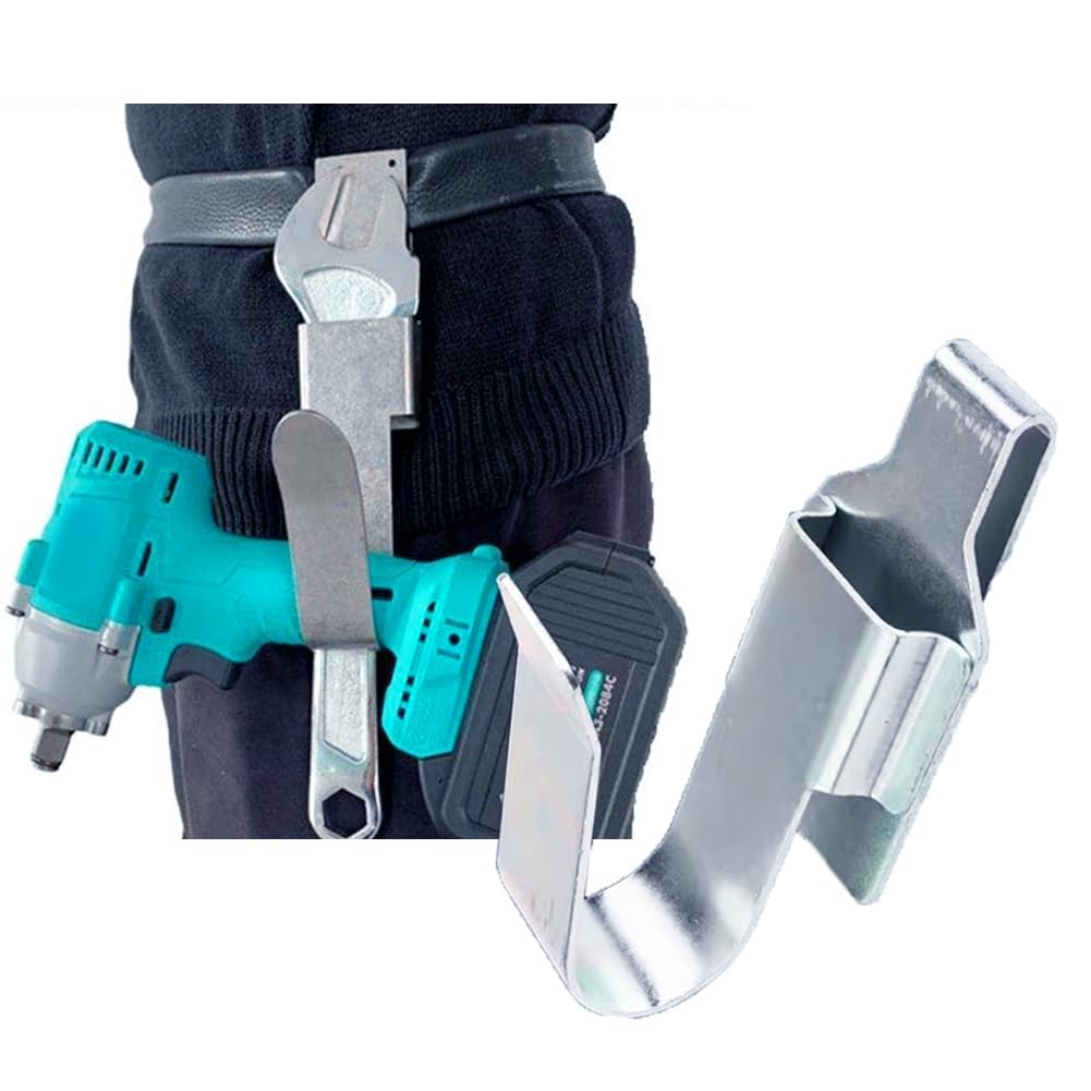 2 PCS Electric Wrench Belt Clip Hook Holder Drill Accessories Hanger Loop Set