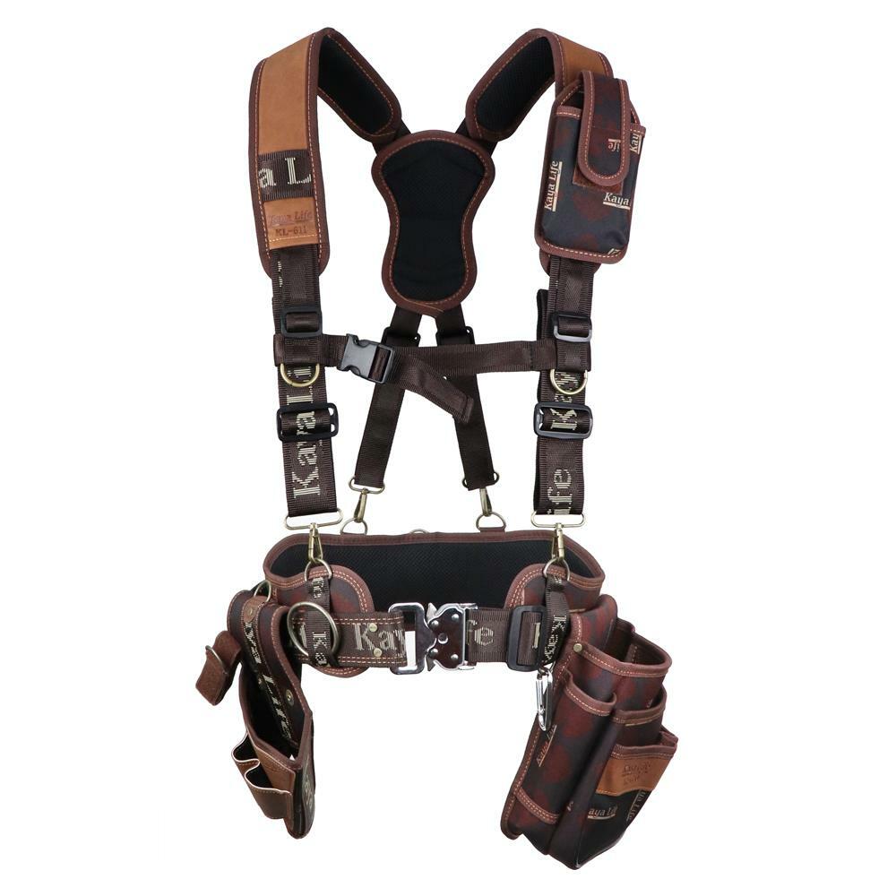 Work Tool Belt Suspenders KAYA KL-600 Drill Pouch Holder Korea made