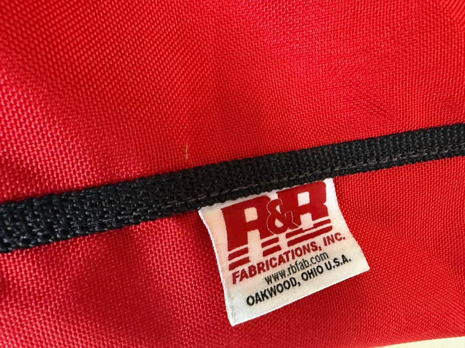 R&B Fabrications 200 MC XL Firefighter Turnout Gear Duffel Bag Red MADE IN US