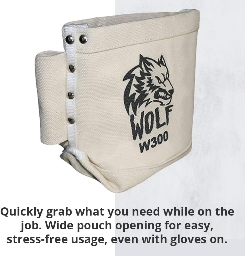 Portable Tool Tote with Slip Pocket and Durable Stitching for Harsh Environments