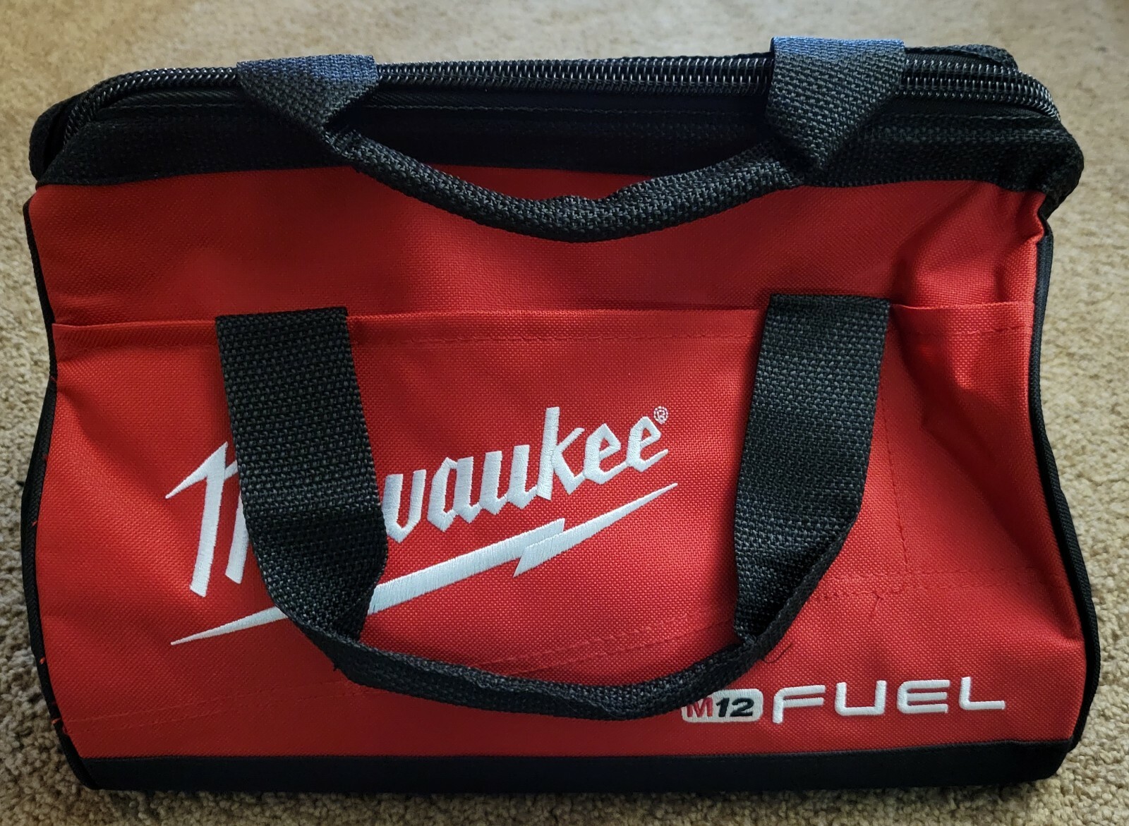 10x New Milwaukee Fuel M12 13″ Heavy Duty Contractors Tool Bag 13″ x 9″ x 10″