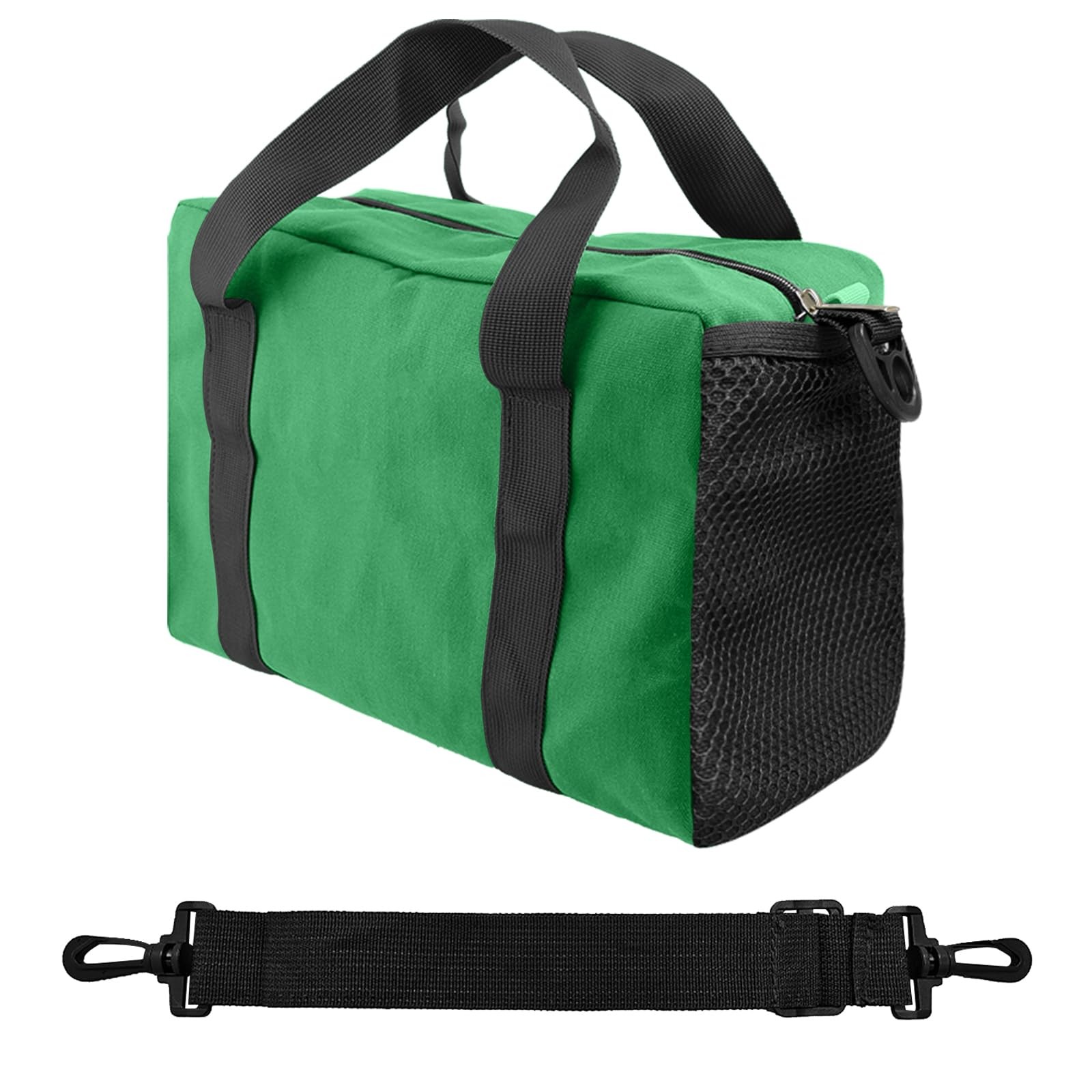 Small Tool Bag,Close Top Wide Mouth Tool Organizer Bag,Large Capacity Tool Ba…