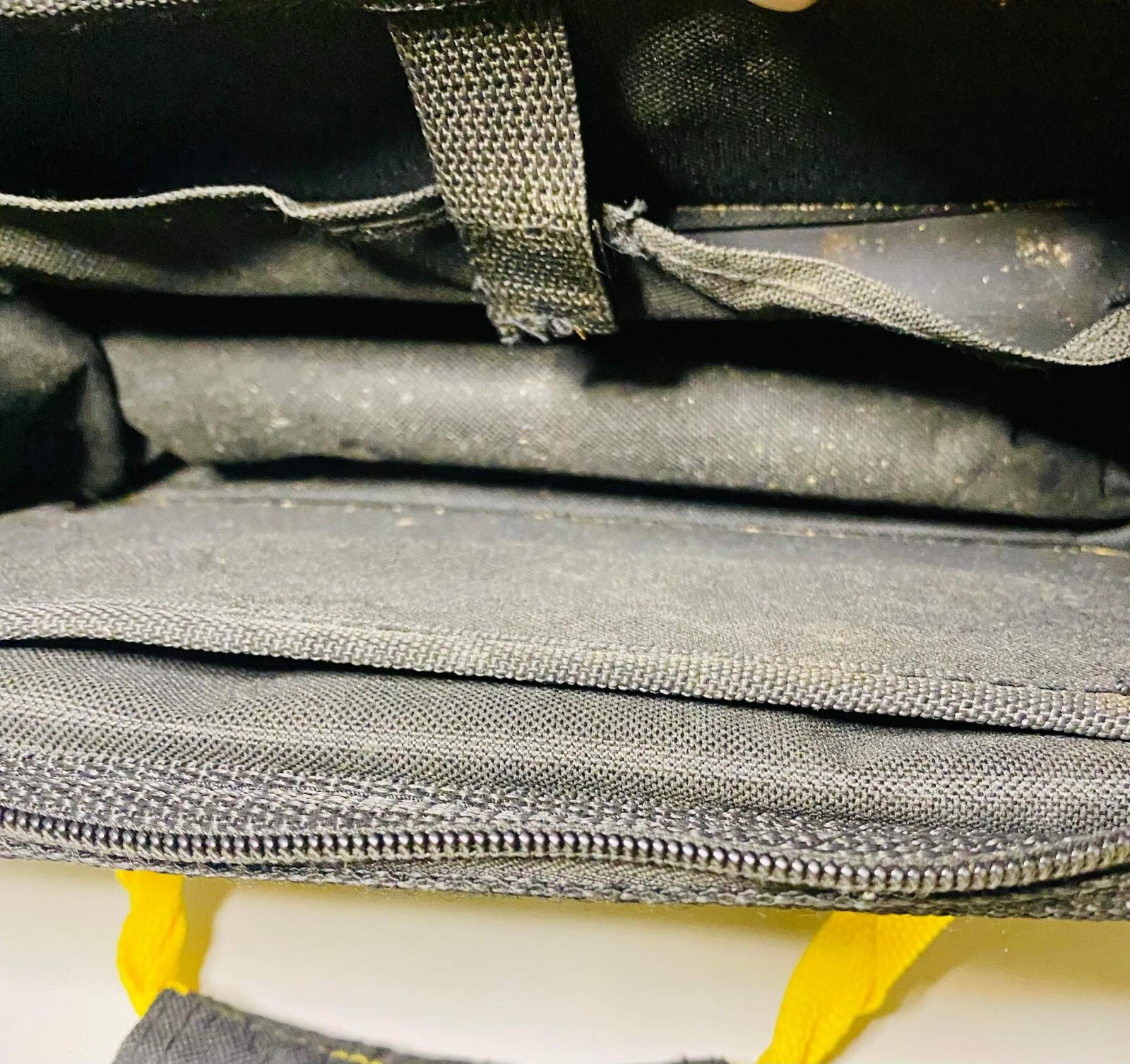 GreatNeck 21044 Essentials Black And Yellow Tool Set Bag