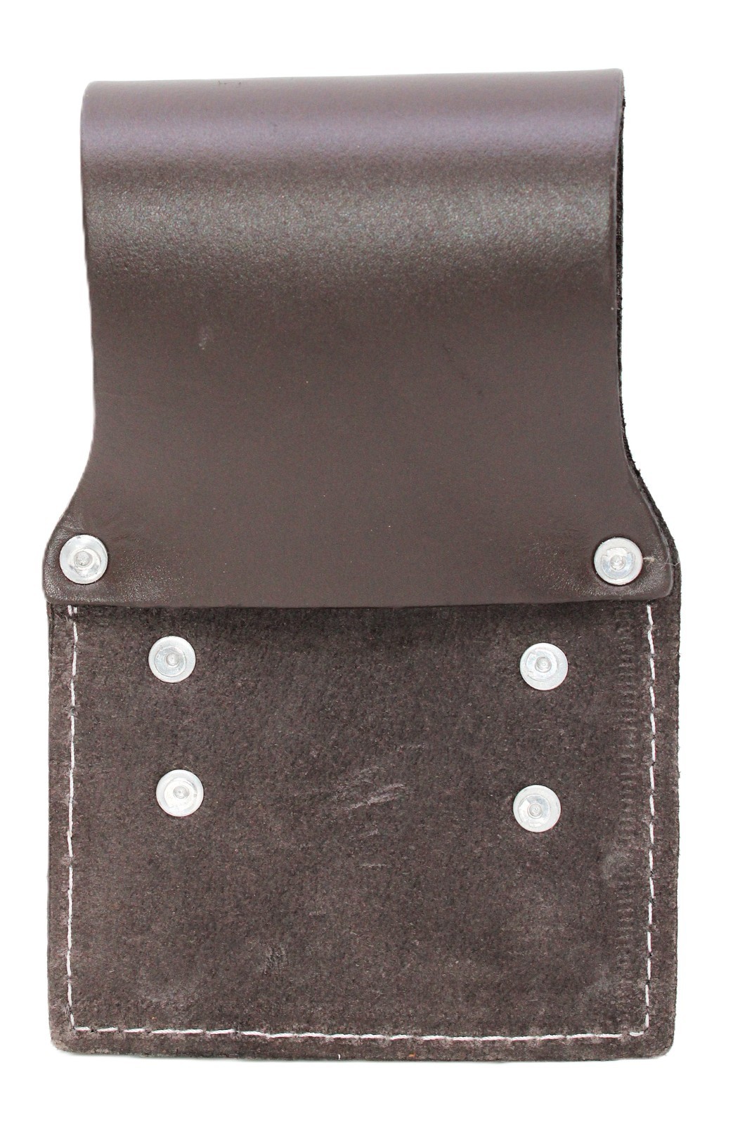 USA PRO TOOLS Grain Leather Hammer Holder – Heavy‑Duty Belt Loop with Rivets