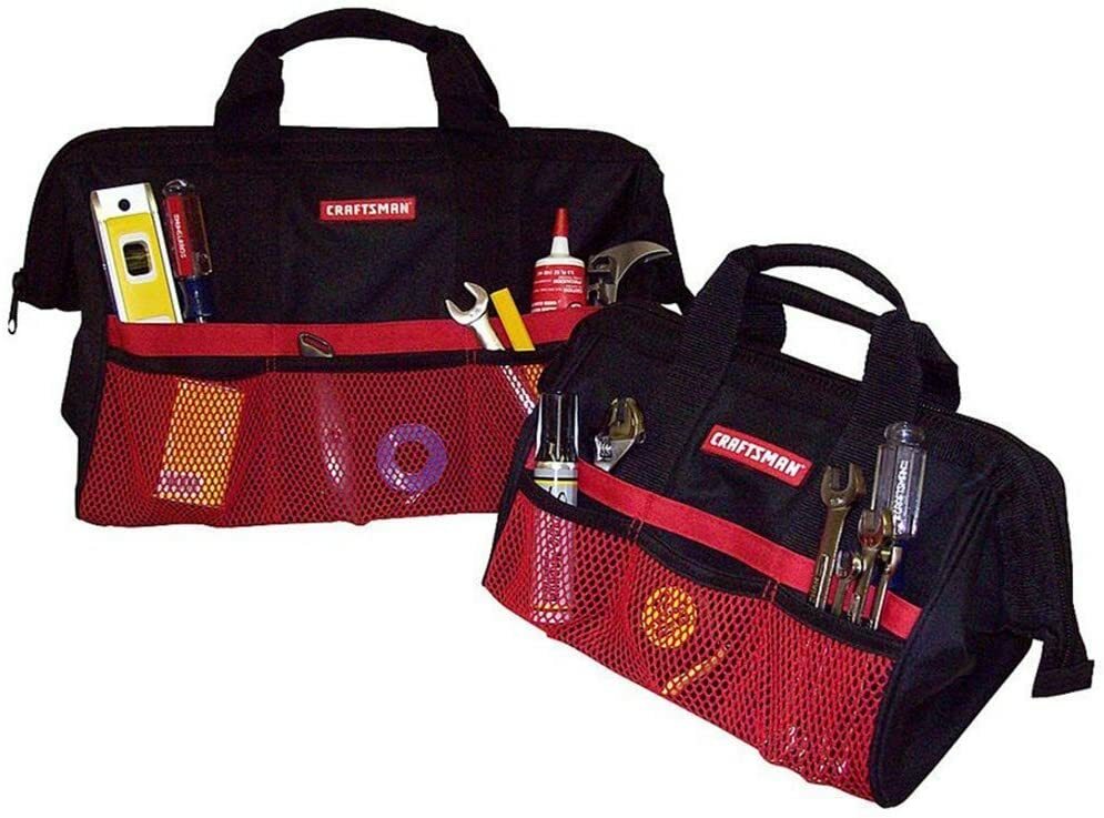 New Craftsman 2 Tool Bag Combo 13 Inch and 18 inch # 937537