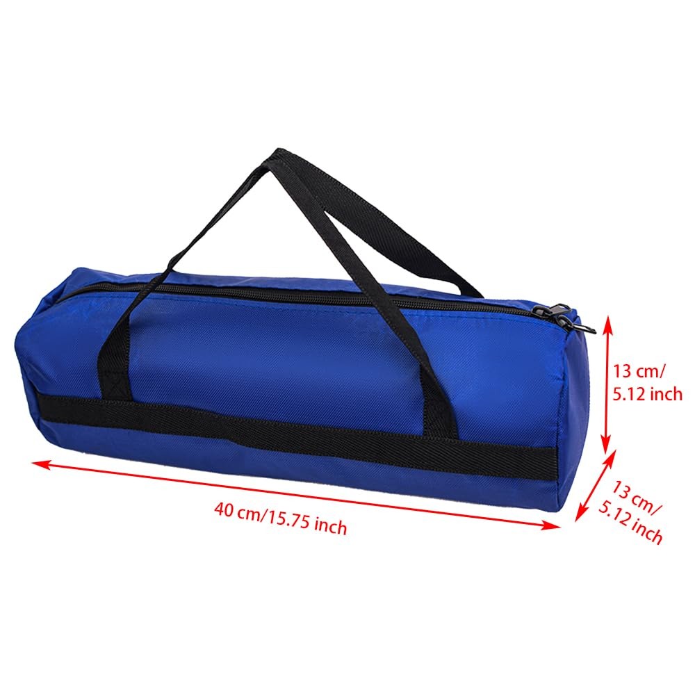 2 Pack Tool Bag With Zipper 15 Inch Utility Wide Mouth Heavy Duty Storage Tote