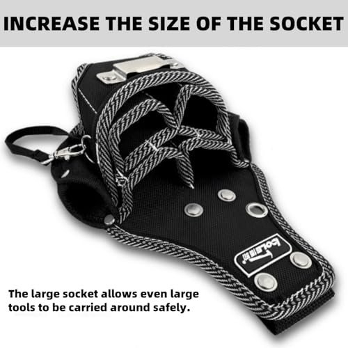 Professional Tool Pouch with 7 Pockets – Oxford Canvas Small Tool Bags – Size 0