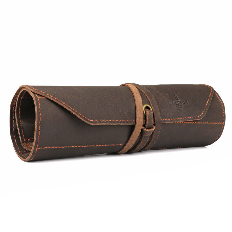 Leather Wood Carving Knives Roll Tools Organizer Knife Carrier Pouch-Xmas Gift