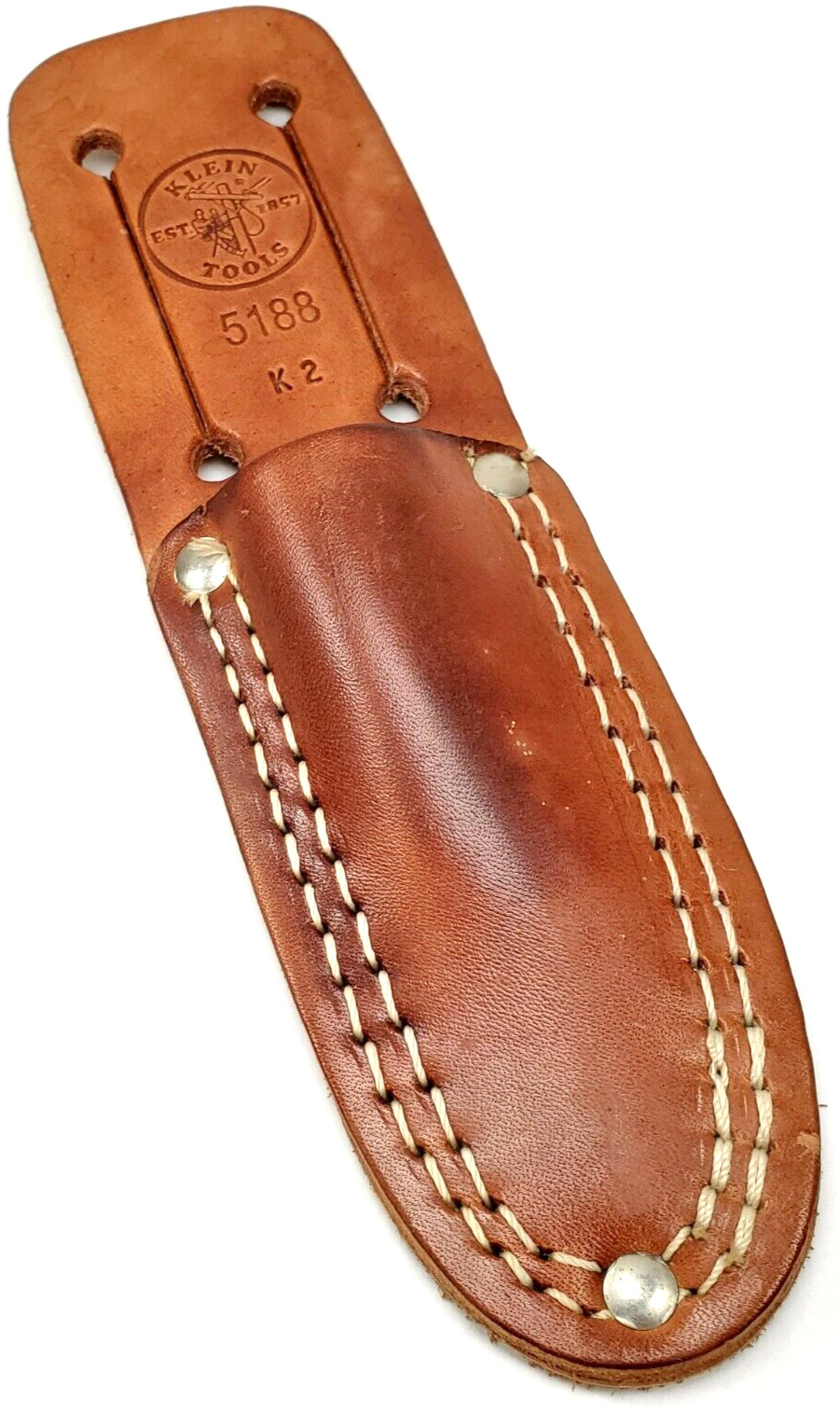 VTG KLEIN TOOLS Leather Tool Sheath Klein 5188 K2 Klein Knife Pouch Belt Sheath