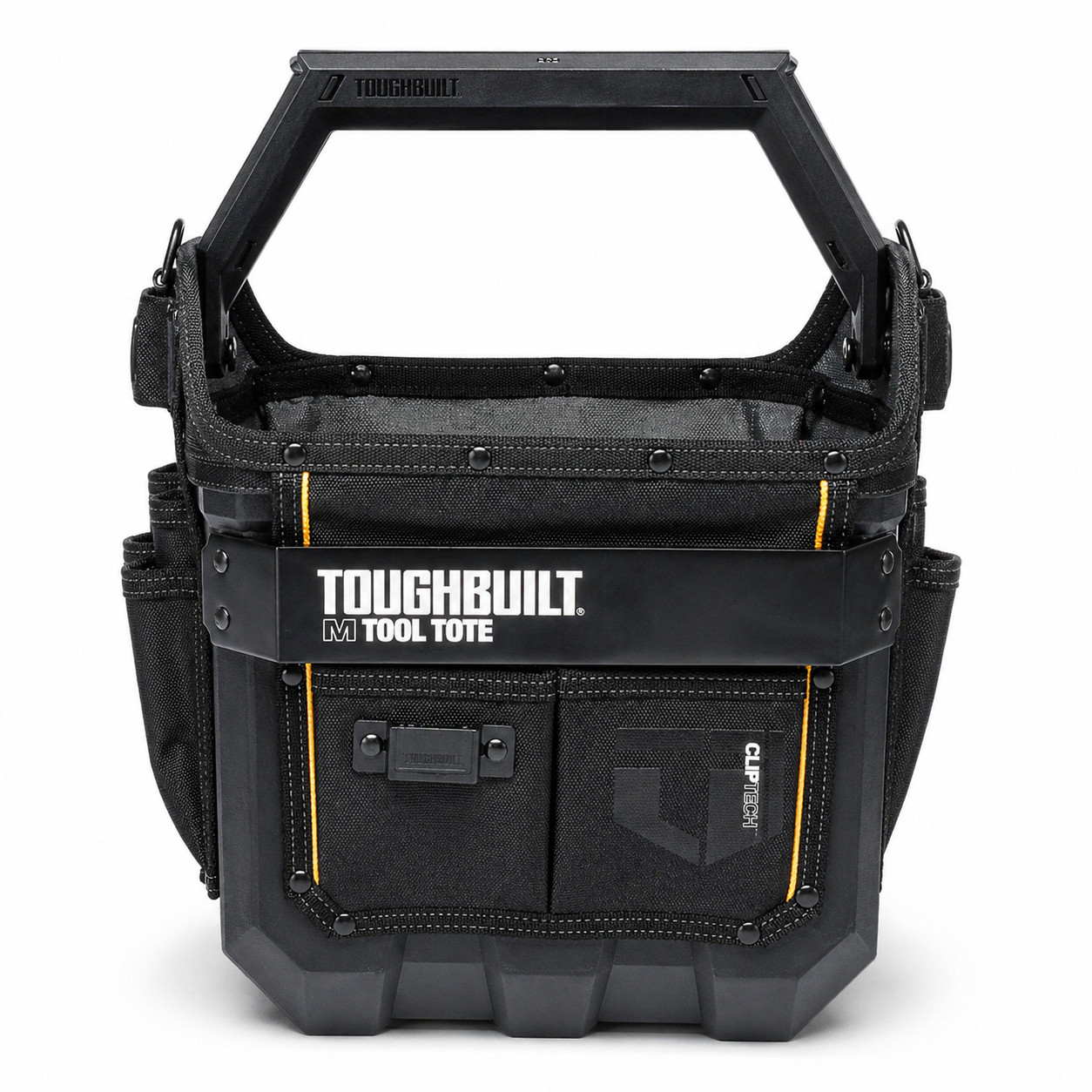 Toughbuilt 12″ Pro Heavy Duty Tool Bag Tote 31 Pockets Wide Opening Work Gear