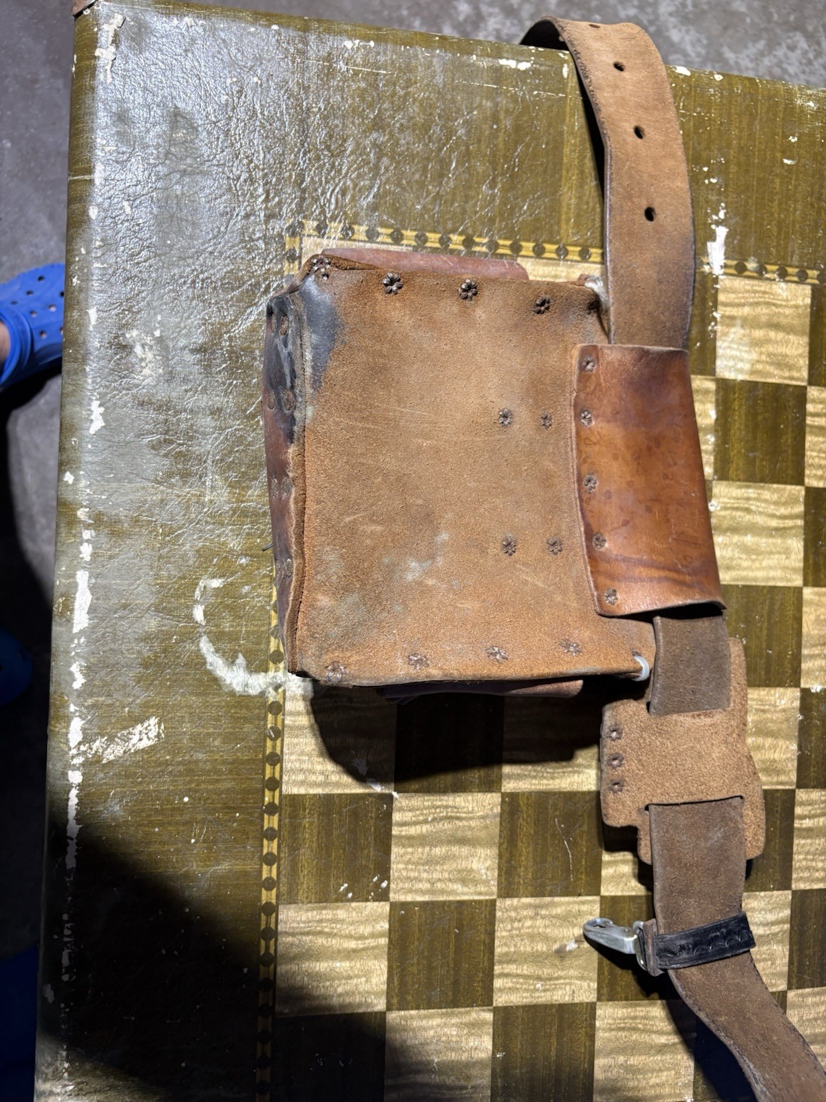 Vintage Electricians Or Carpenters Jural Leather Tool Belt