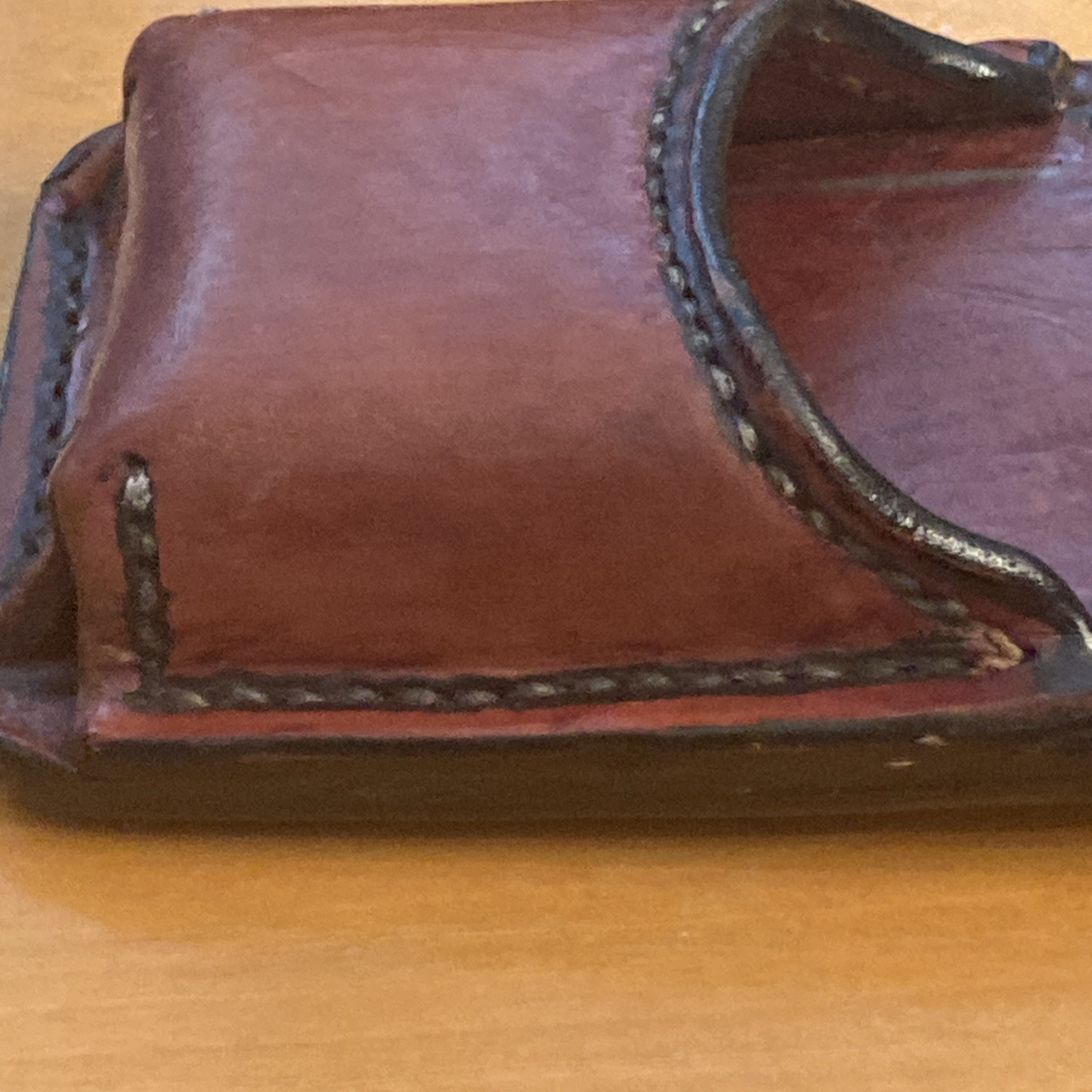 Handmade Leather Tool Holster Belt Clip, Tape, Pliers 7.75 x 3.75 x 1.25