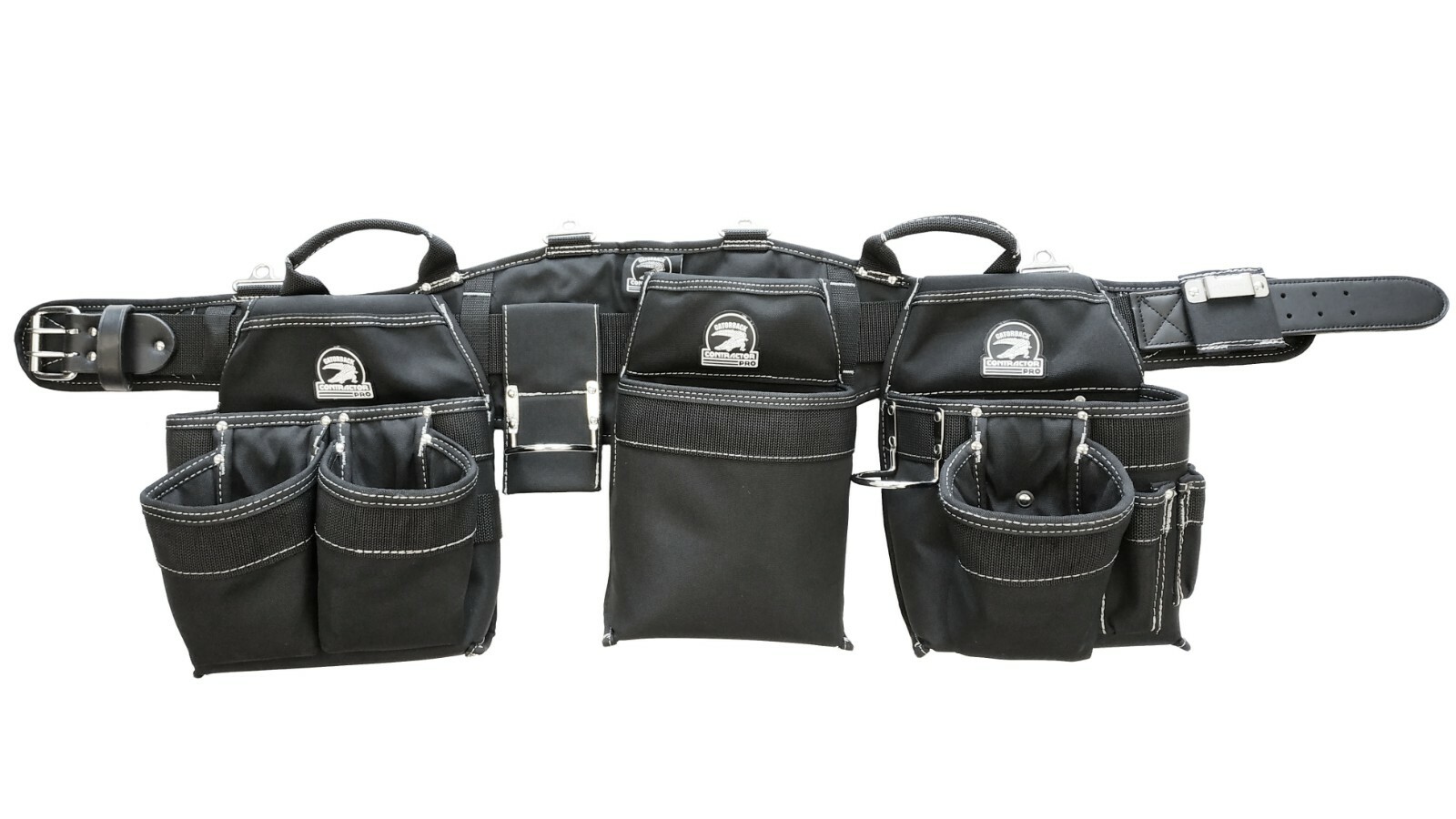 Gatorback B145 Professional Carpenters Triple Tool Belt Combo. Various Sizes