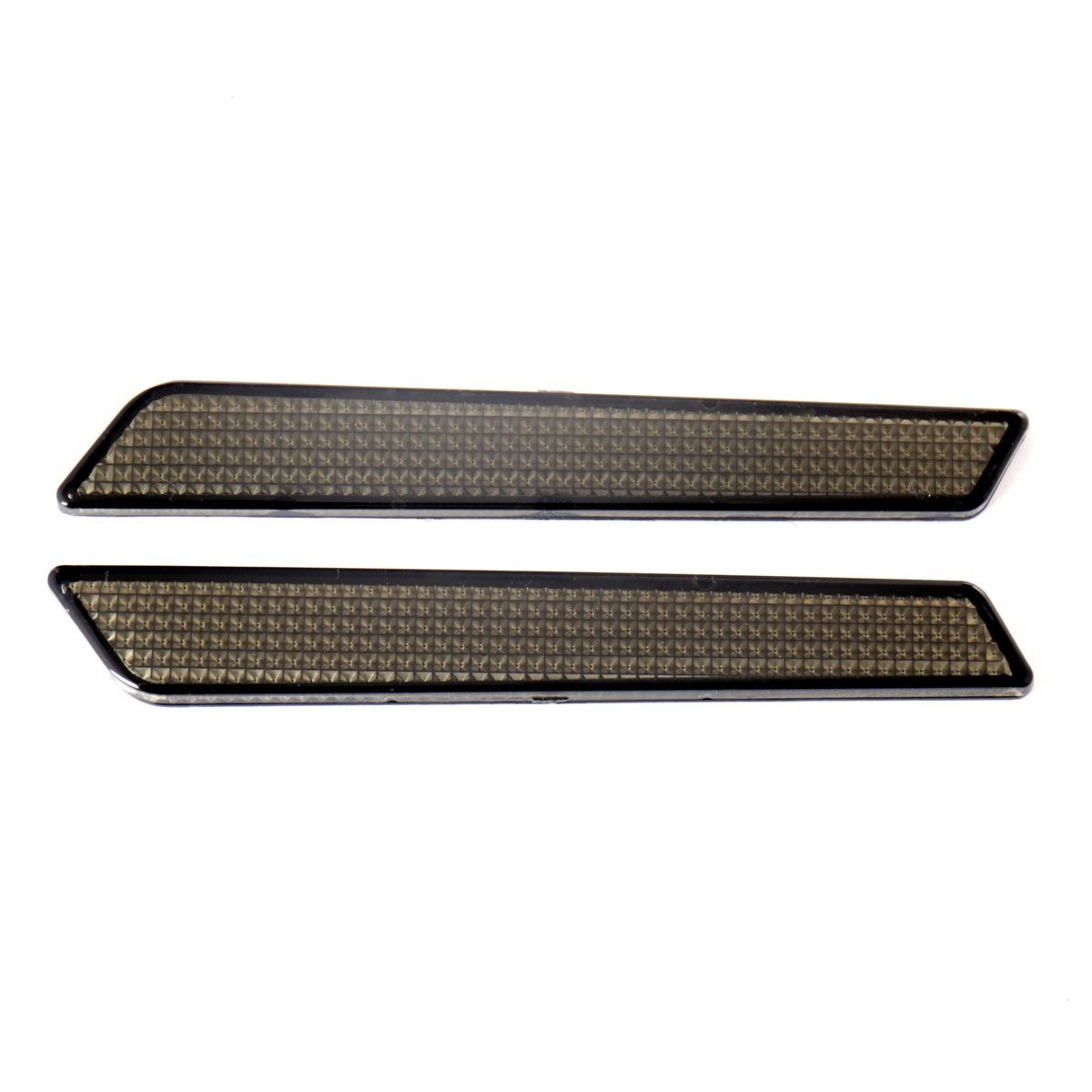 Black Saddlebag Outer Lid Hinge Latch Covers For Harley Touring Electra Road Str