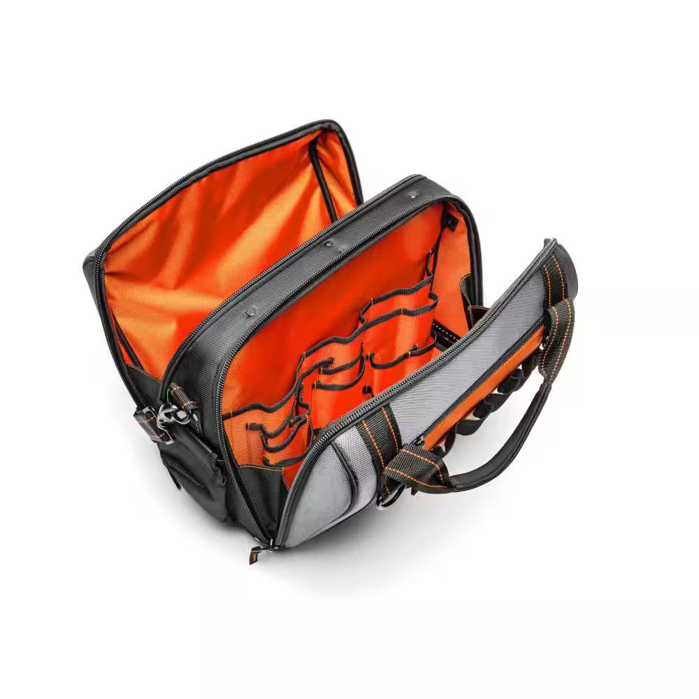 14 In. W Tradesman Closed Top Tool Bag