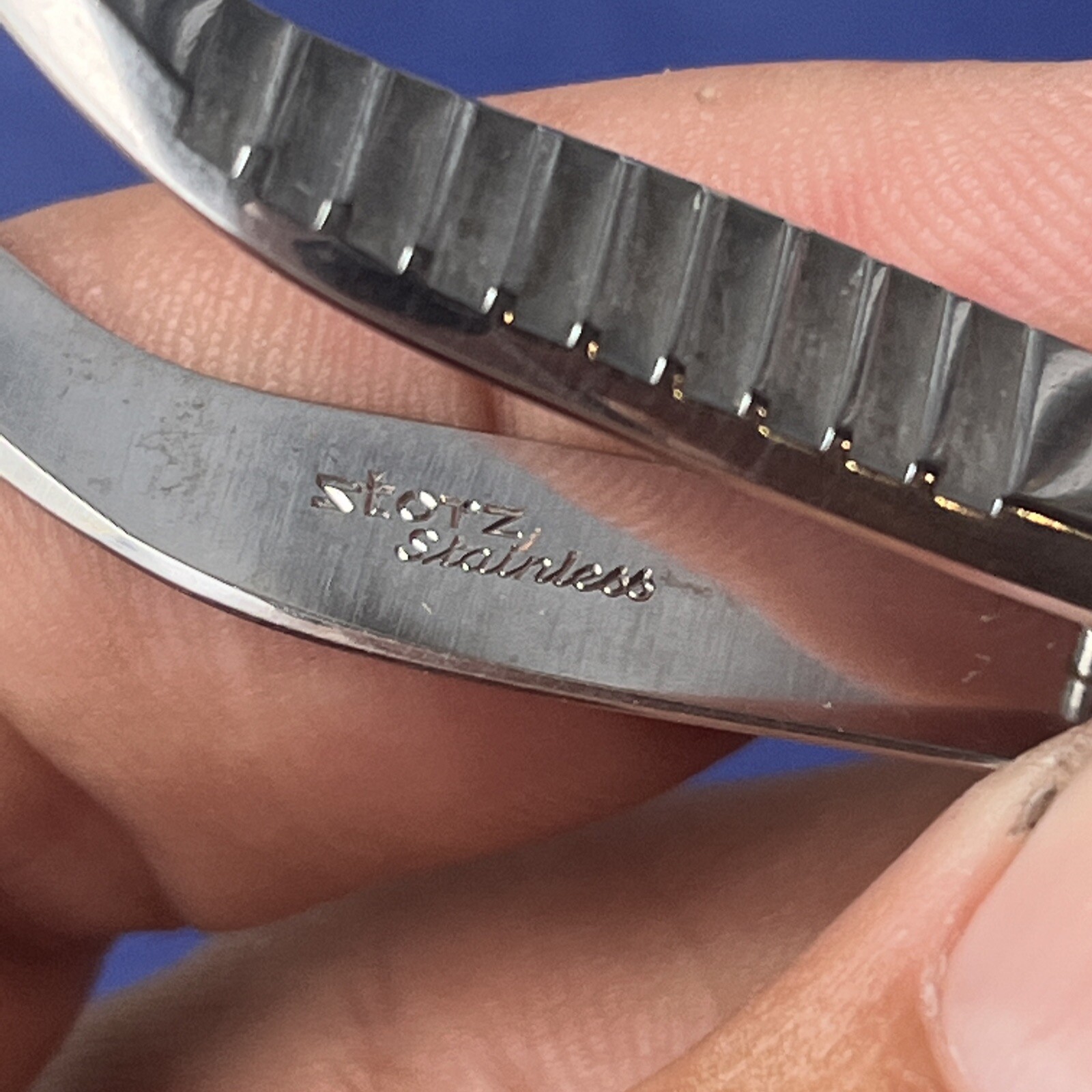 Storz Germany tweezers forceps stainless (t21)
