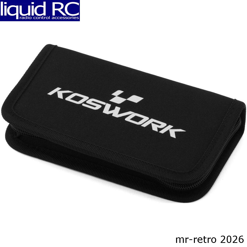 Koswork 32151 Foldable 1/4 Power Tool Bits Bag (180x100x35mm)