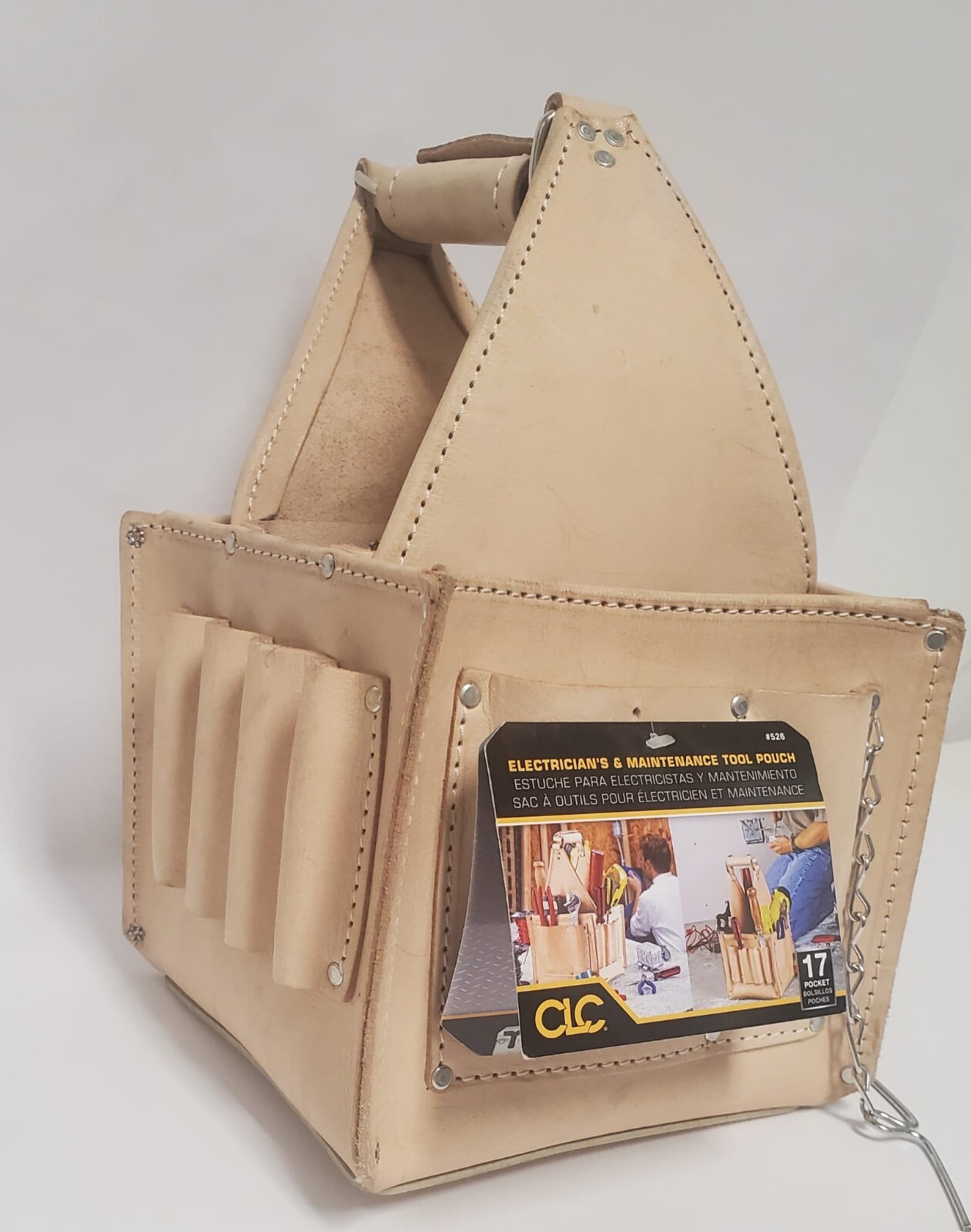 CLC ELECTRICIAN’S AND MAINTENANCE TOOL POUCH, HEAVY DUTY, 17 POCKET 526