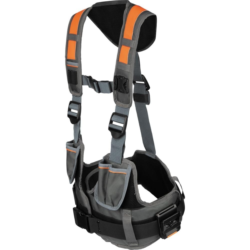 Fully Adjustable Tool Vest with Pouches – Perfect for Electricians & Carpenters