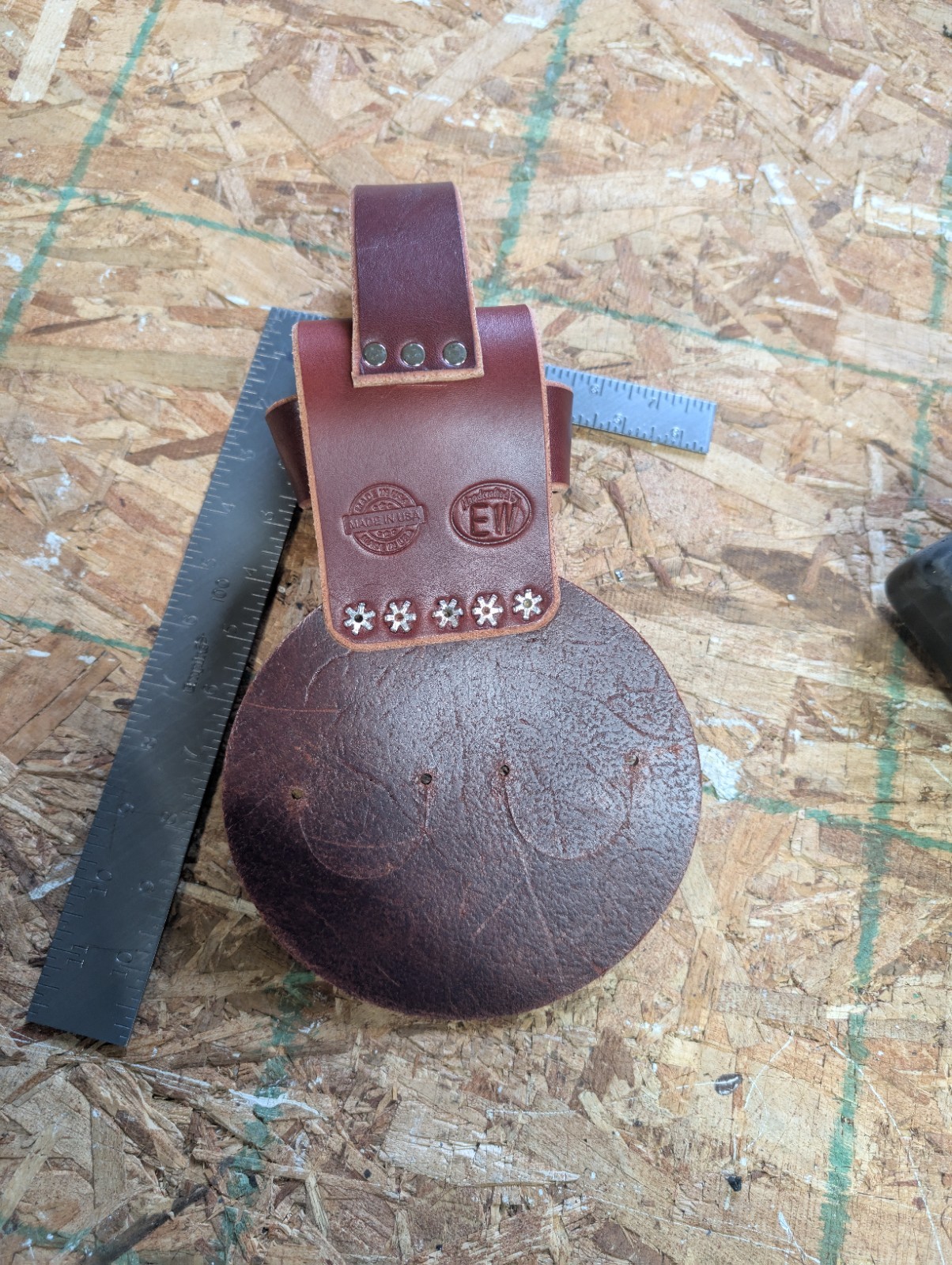 Ironworkers Spud Wrench/ Tape Measure Holder